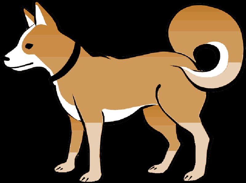 Ilustración de Shiba Inu Alerta Fondos de pantalla