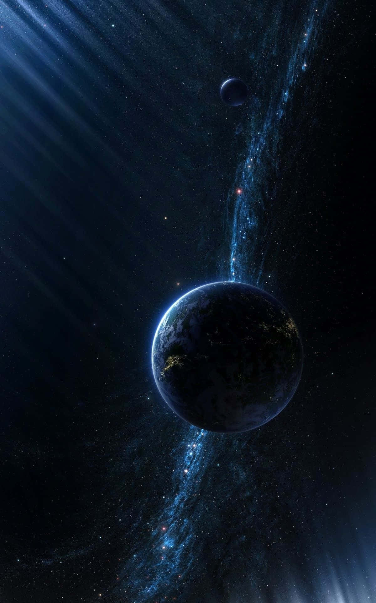 Ilustración de un Monitor Vertical moderno Fondos de pantalla