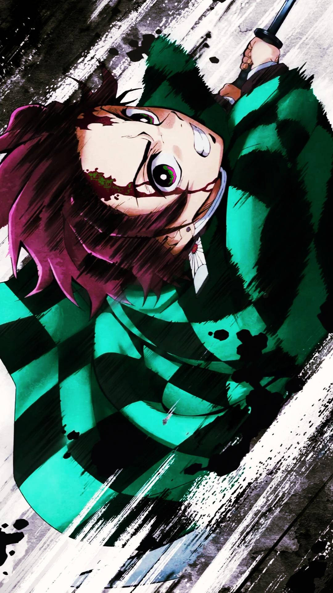 Ilustración Demon Slayer Tanjiro para Celular Fondos de pantalla