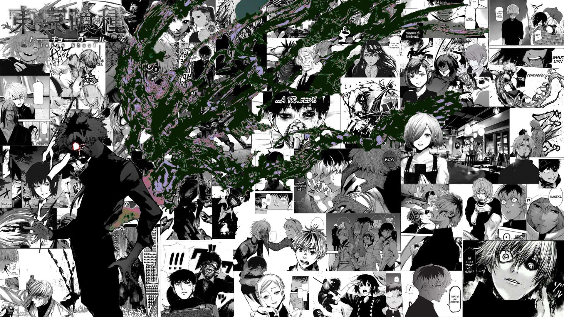 Ilustración detallada de un vibrante panel de manga Fondos de pantalla