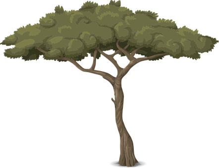 Ilustración vectorial estilizada de un árbol Fondos de pantalla
