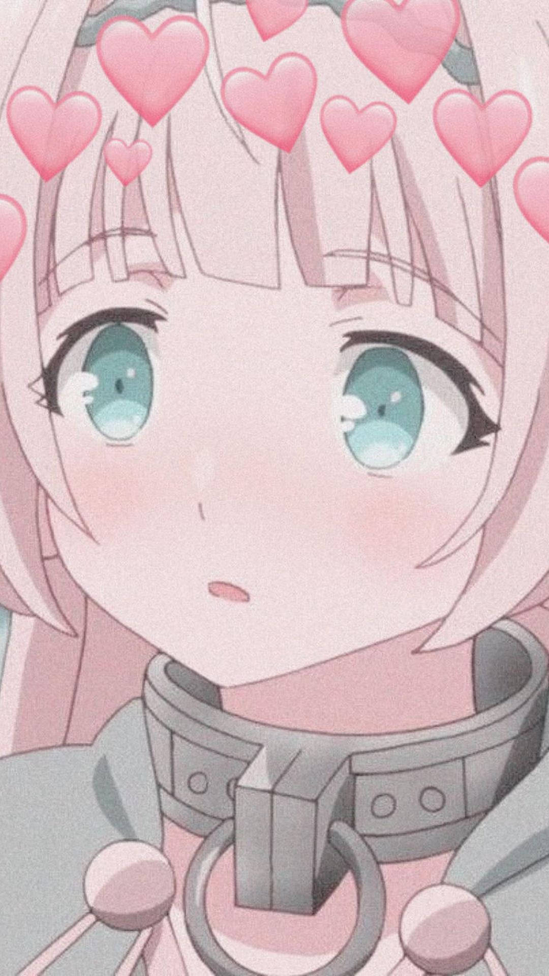 Imagen cautivadora de perfil anime lindo con una chica encadenada Fondos de pantalla