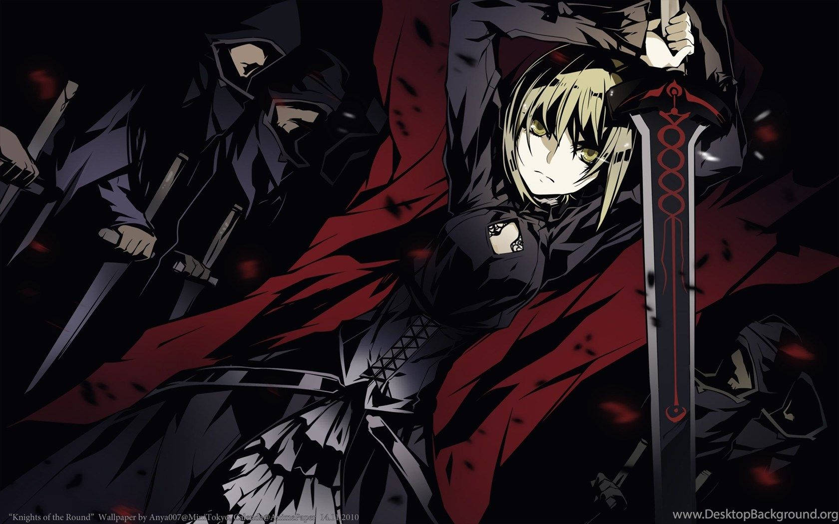 Fondo de pantalla de chico anime espadachín genial