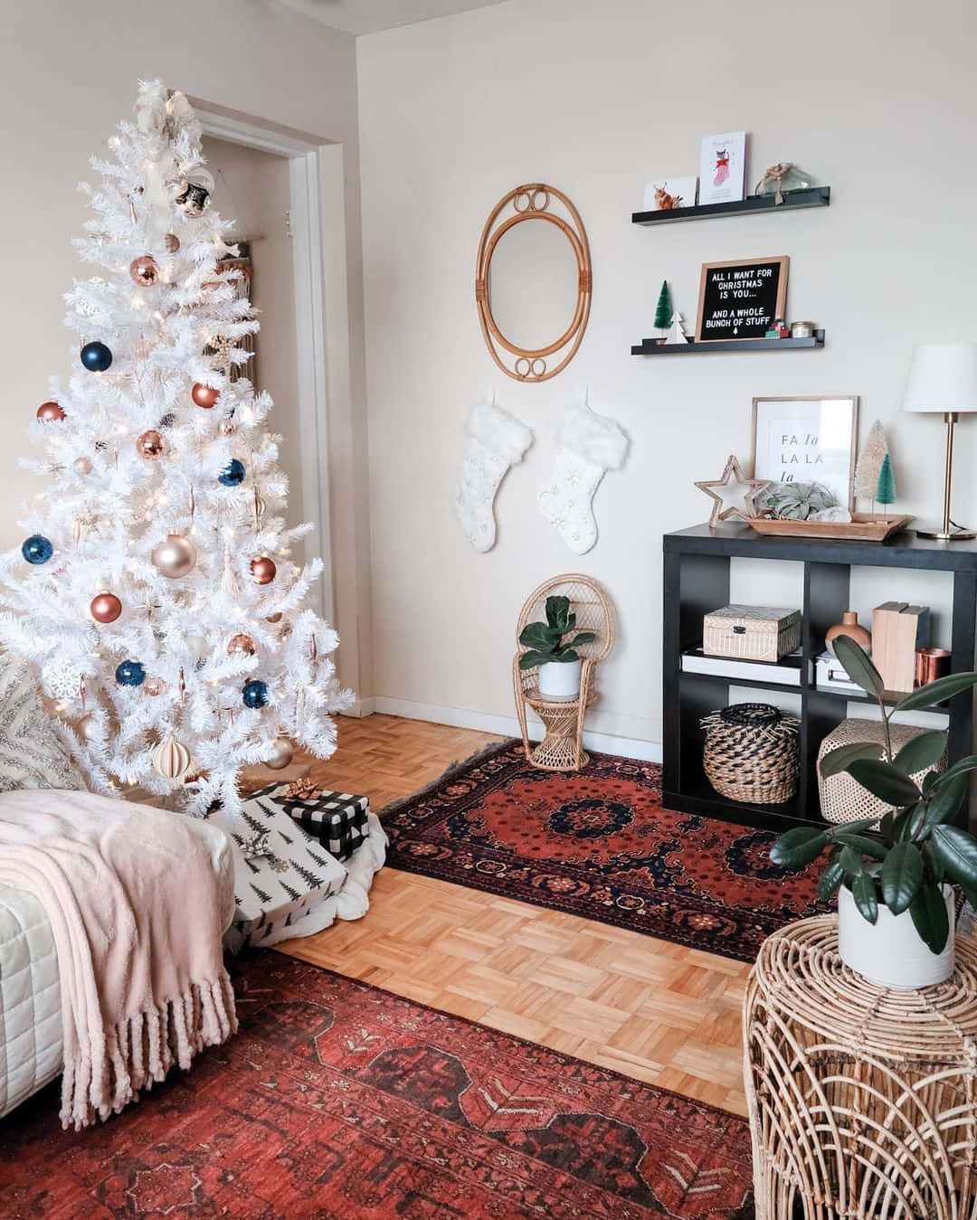 Imagen de Árbol de Navidad Blanco Fondos de pantalla