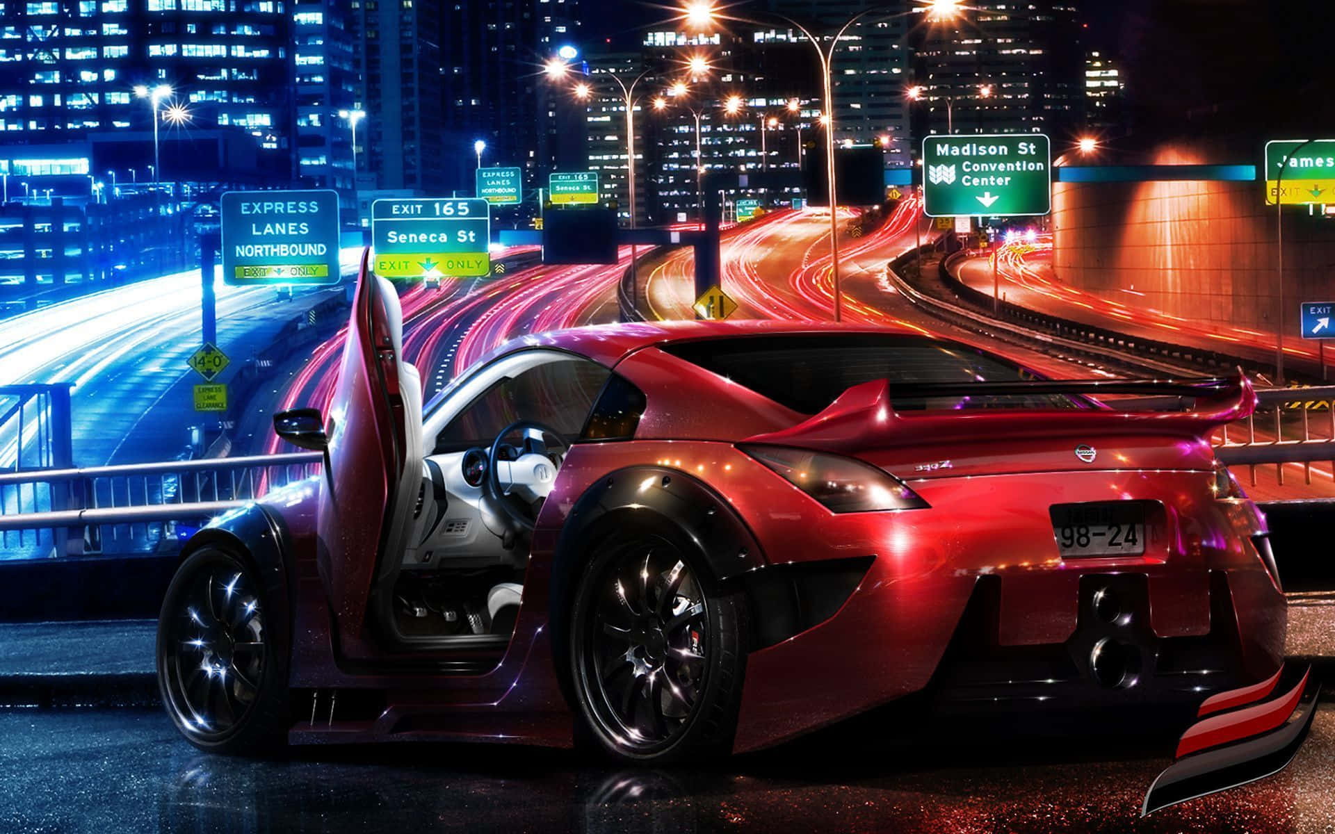 Imagen de Auto Nissan Plateado y Elegante Fondos de pantalla