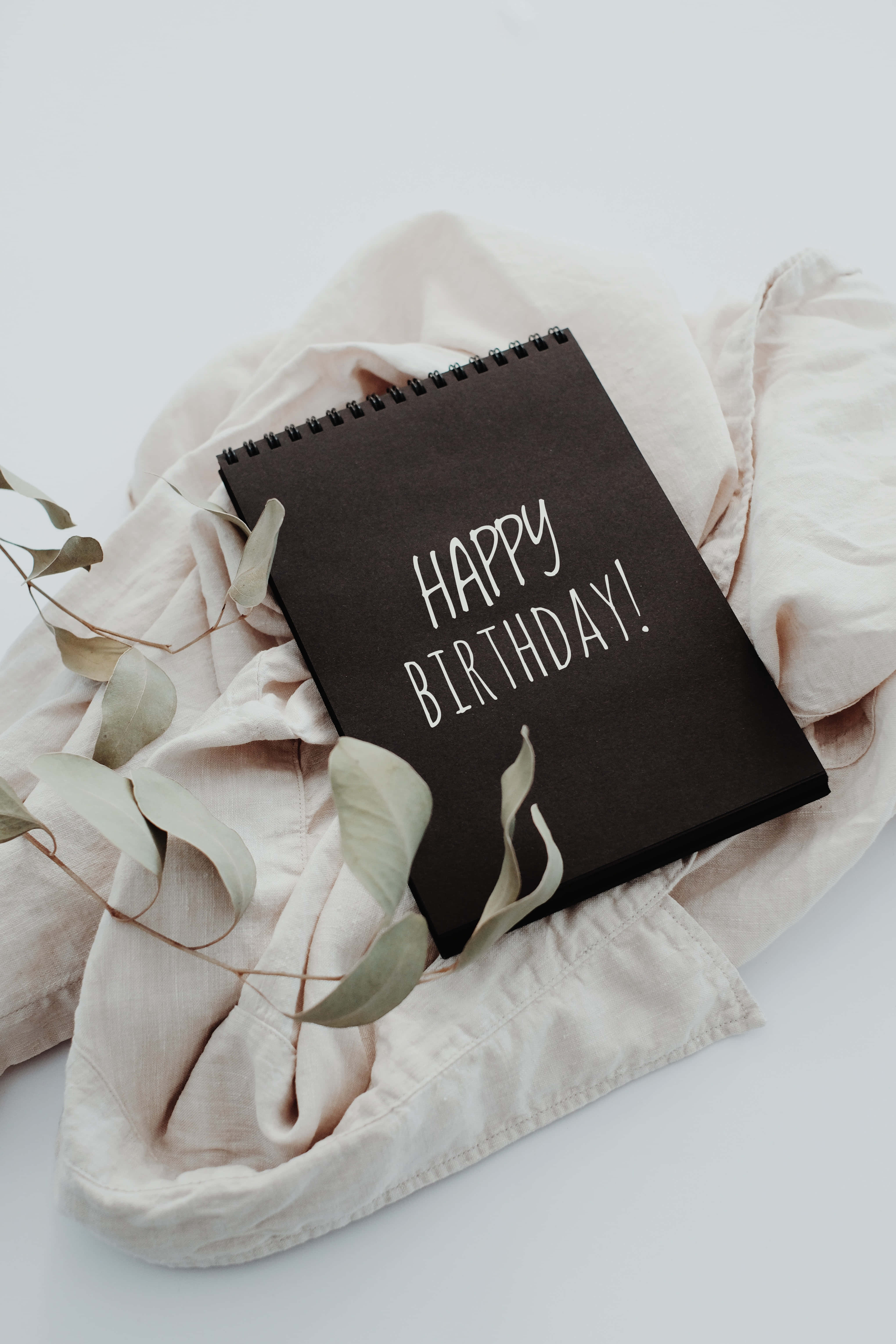 Imagen de Cuaderno Negro de Feliz Cumpleaños Fondos de pantalla