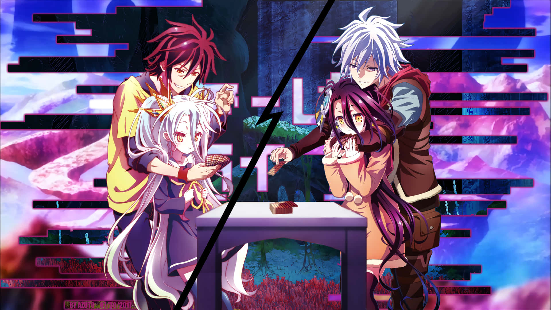 Imagen de Hermanos Diferentes del Anime No Game No Life Fondos de pantalla