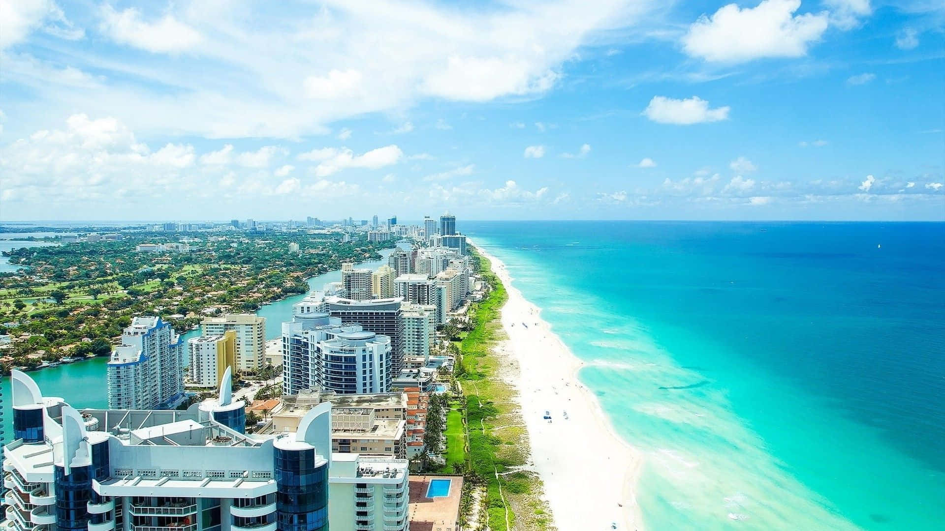 Imagen de Hoteles en Miami Beach Durante el Día Fondos de pantalla