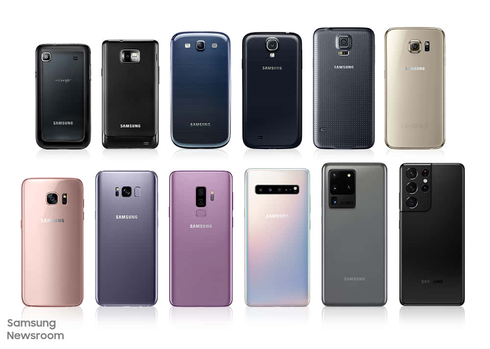 Imagen de modelos de teléfonos Samsung Galaxy S Series Fondos de pantalla