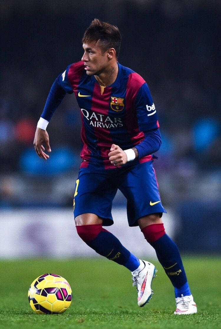 Fondo de pantalla de Neymar con el FC Barcelona.