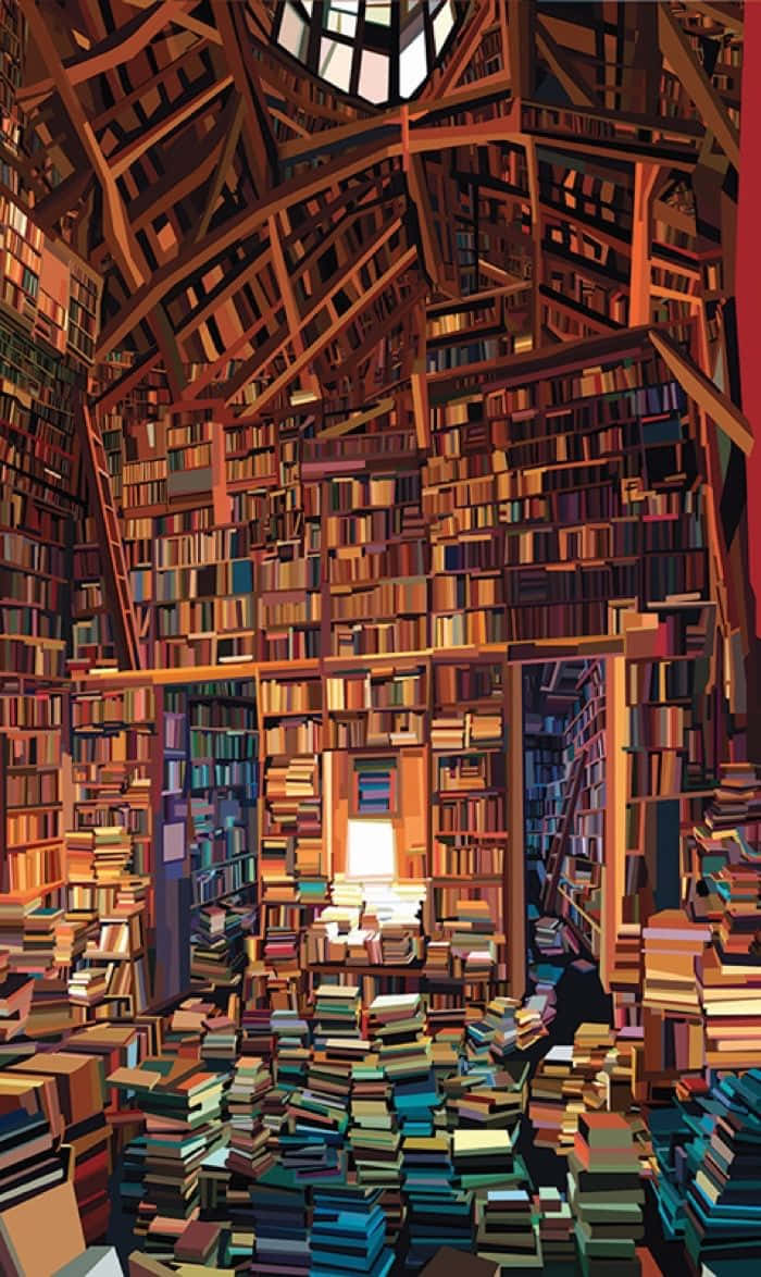 Imagen de Pintura de Biblioteca Fondos de pantalla