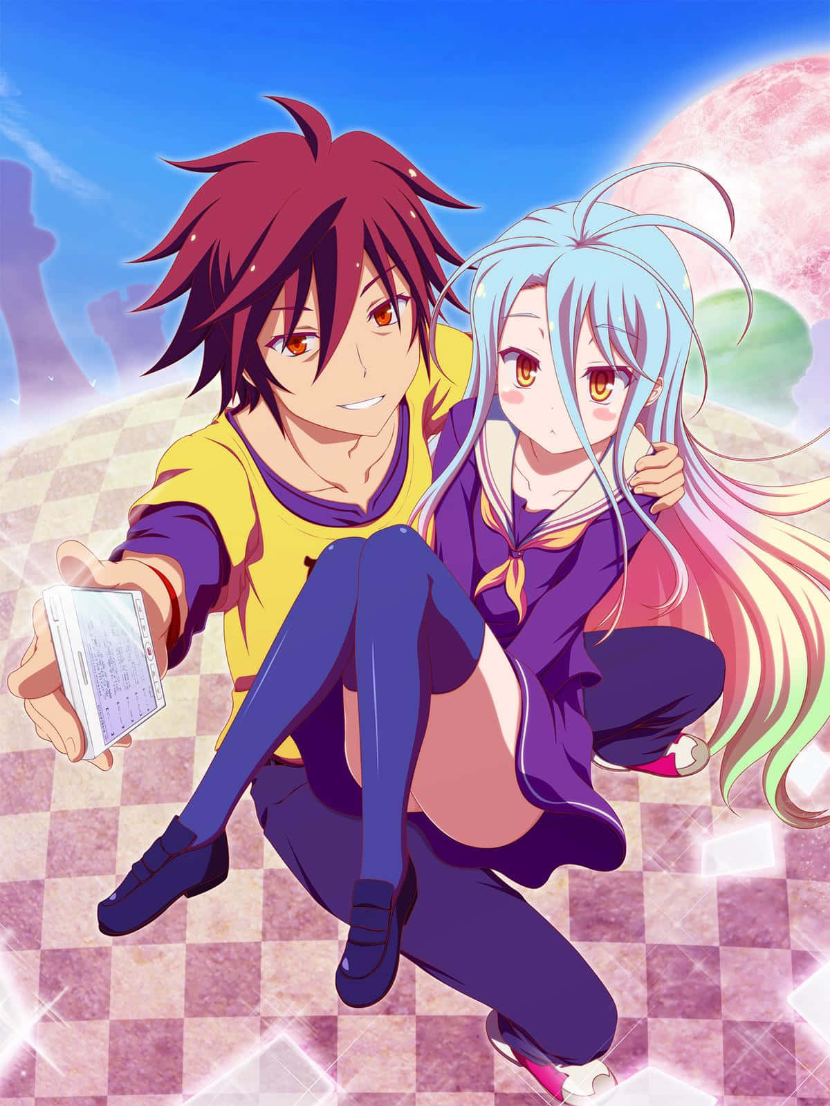 Imagen de Sora y Shiro de No Game No Life Fondos de pantalla