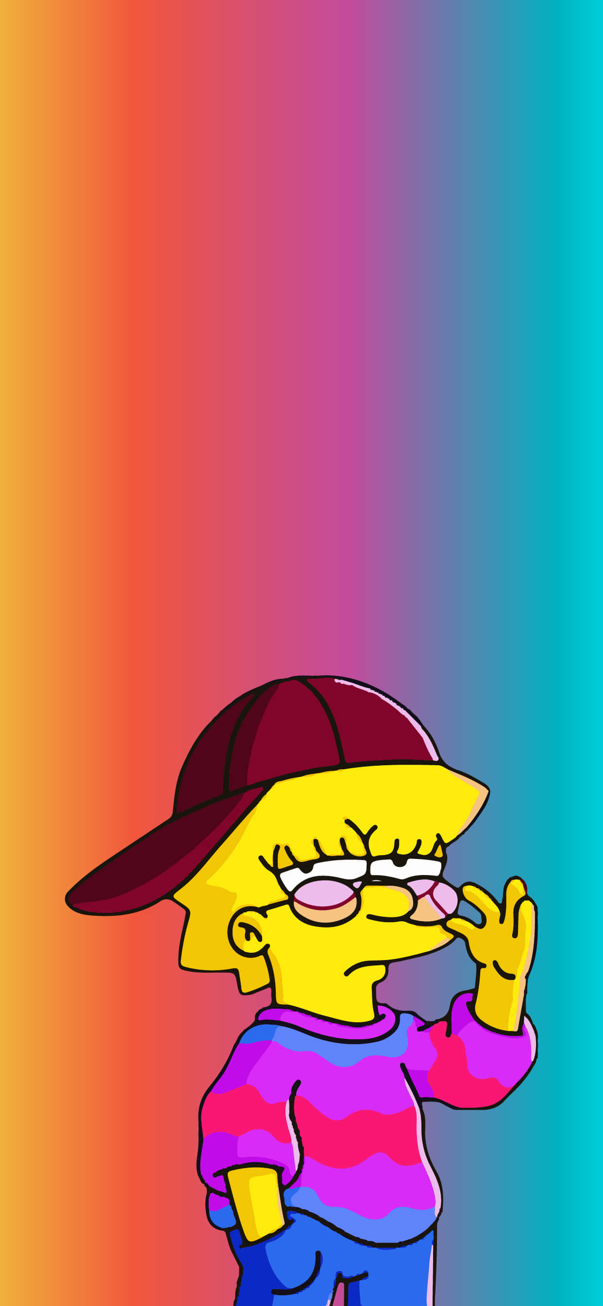 Imagen del personaje de caricatura Lisa Simpson Fondos de pantalla