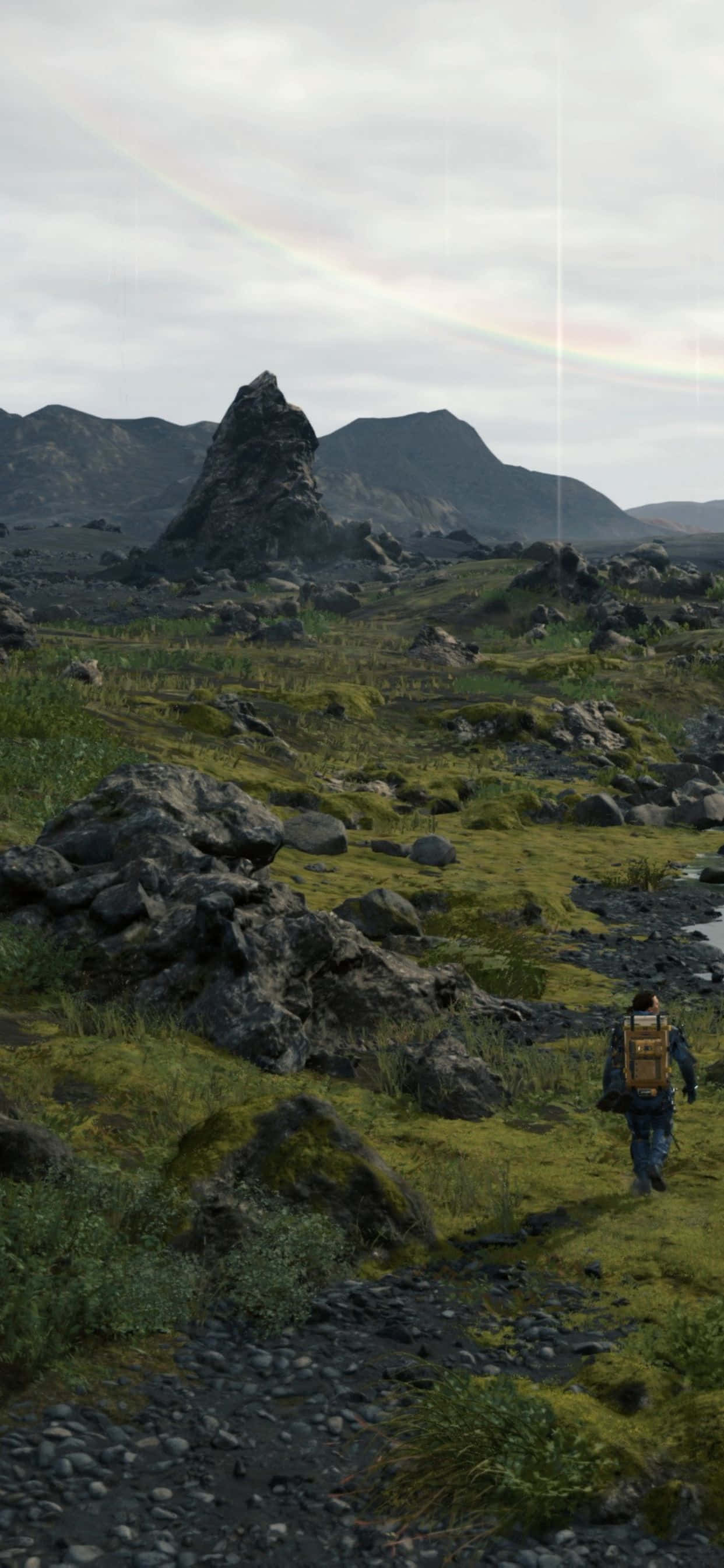 Imagen: Disfruta la emocionante aventura de Death Stranding en tu iPhone Xs Max Fondos de pantalla