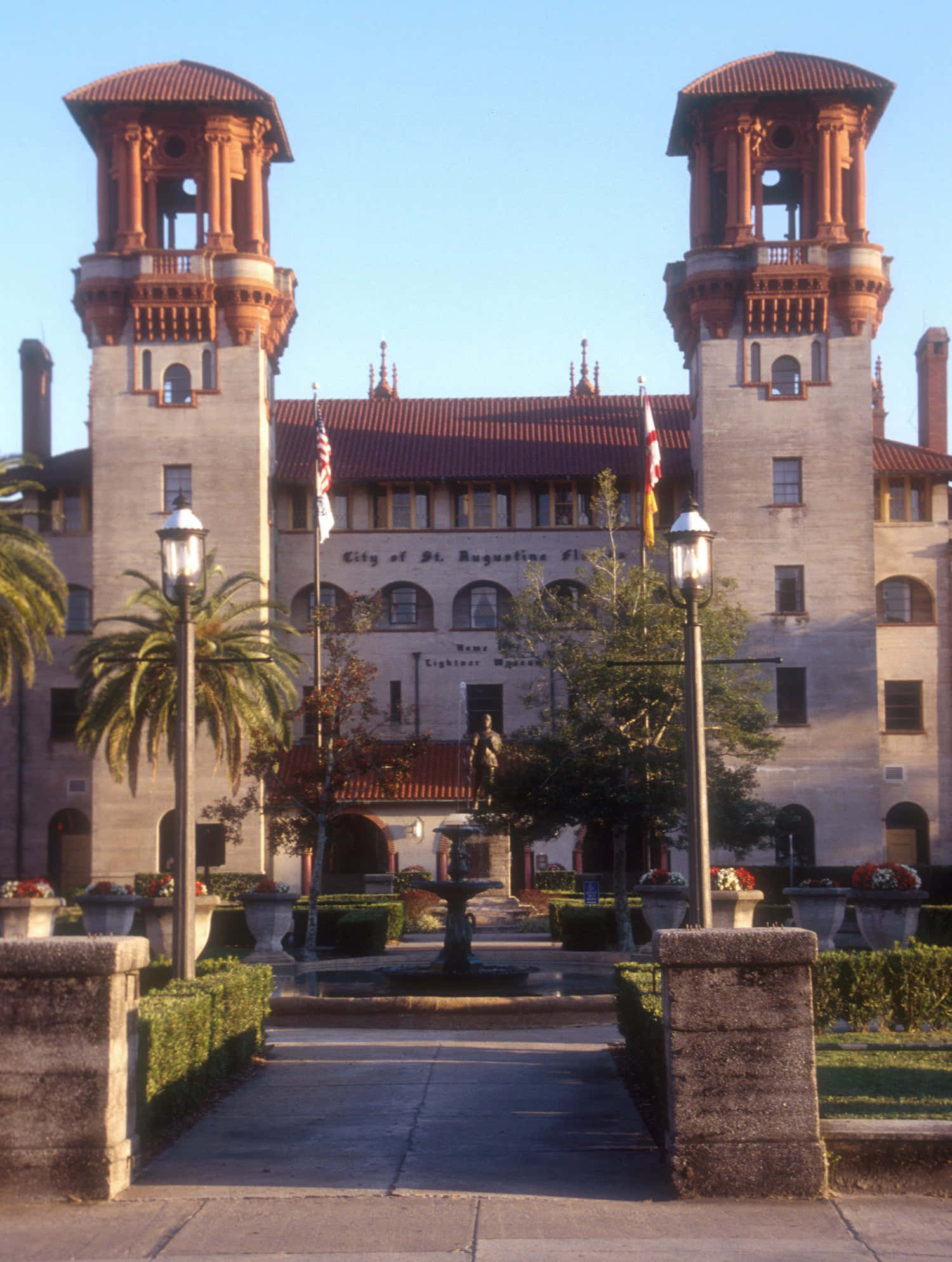 Imagen Disfruta la Vista del Centro Histórico de Saint Augustine Florida Fondos de pantalla