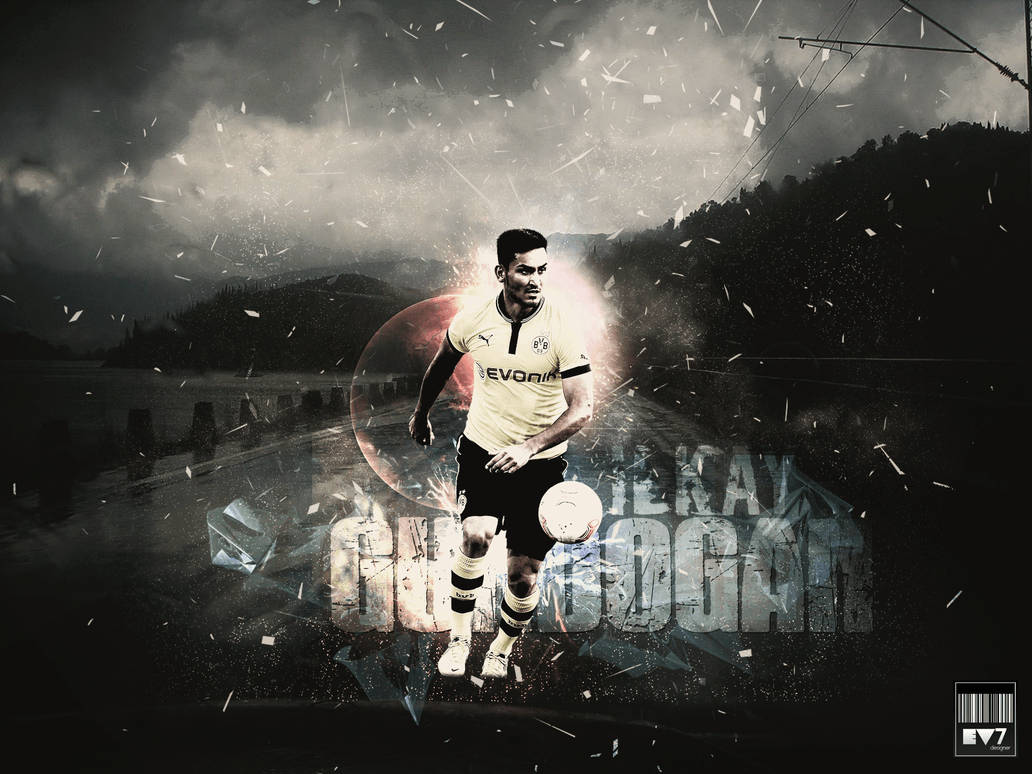 Imagen en blanco y negro de Ilkay Gündogan Fondos de pantalla