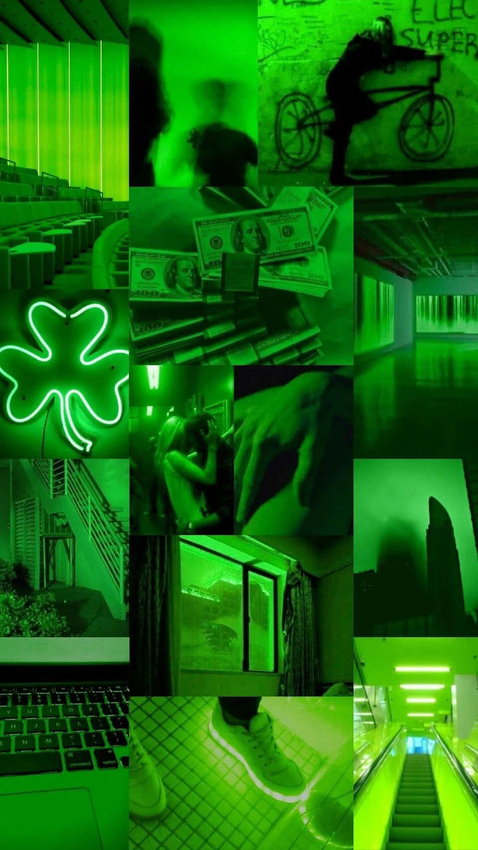 Imagen estética verde lima Fondos de pantalla
