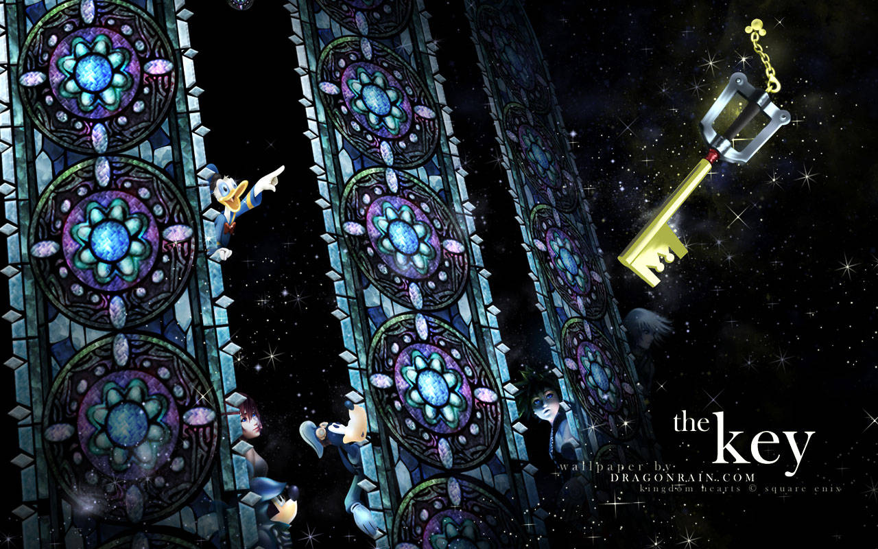 Imagen genial con el logo de Kingdom Hearts Fondos de pantalla