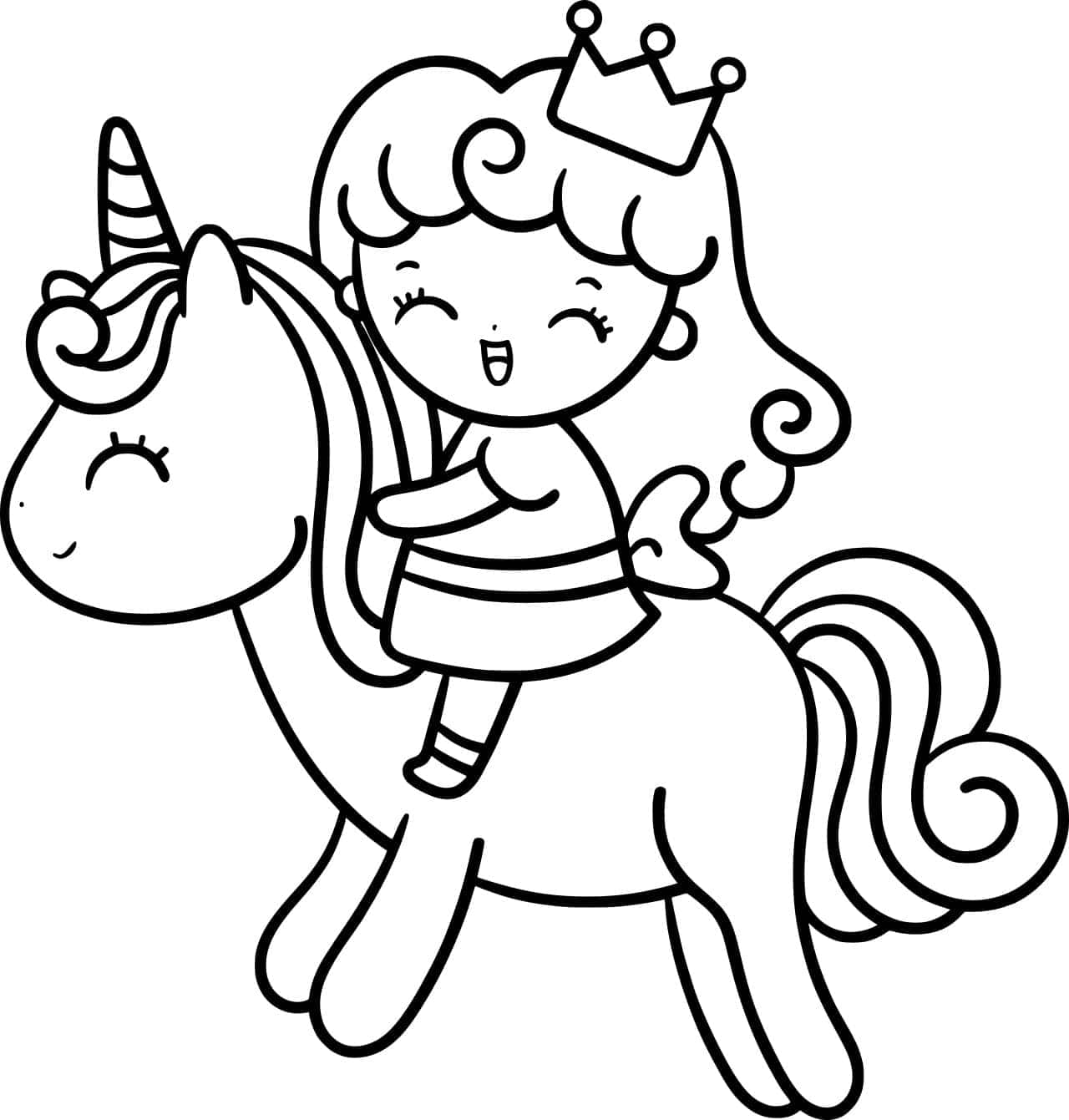 Imagen para Colorear de Unicornio Mágico Fondos de pantalla