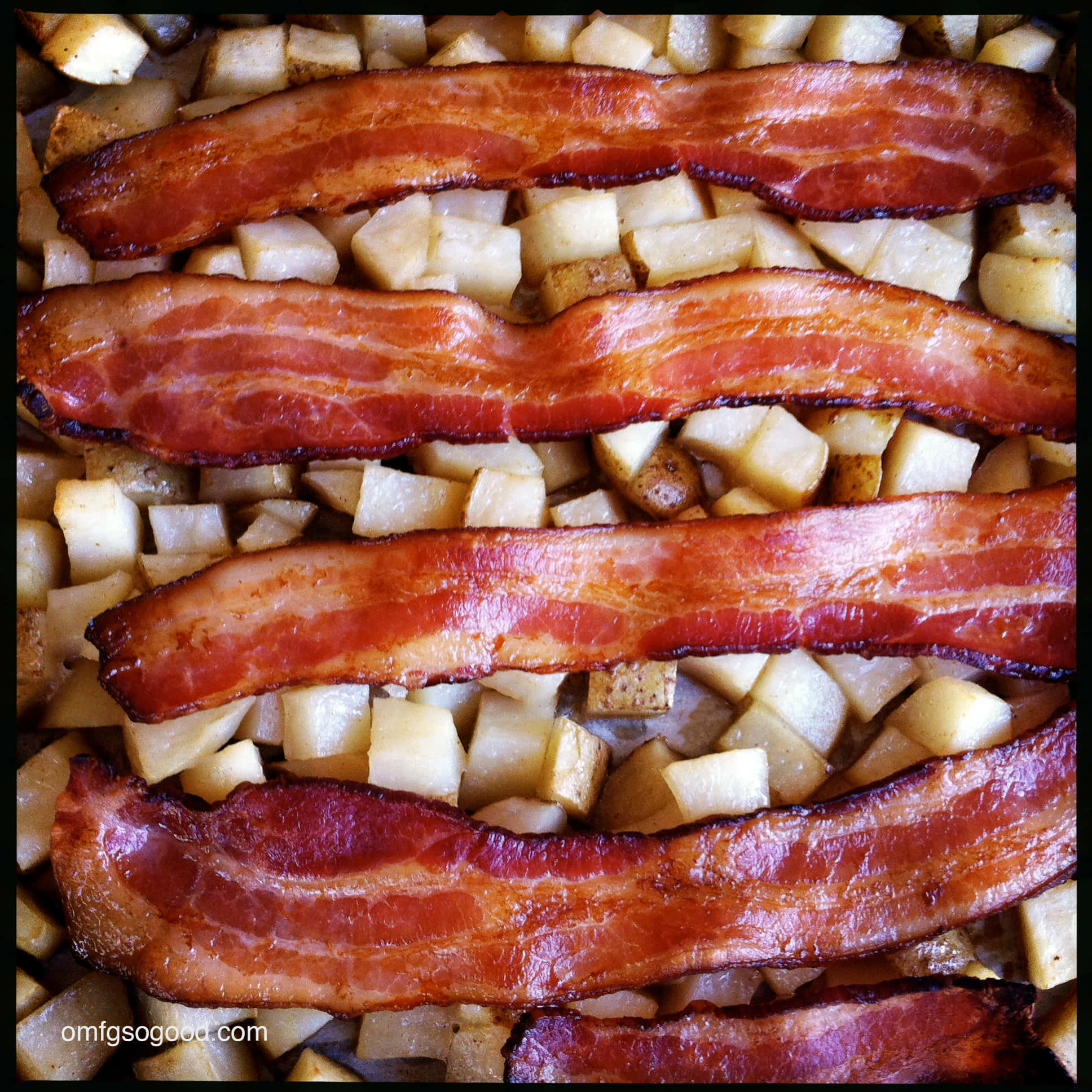 Imagen Tira de Tocino Cocido Fondos de pantalla