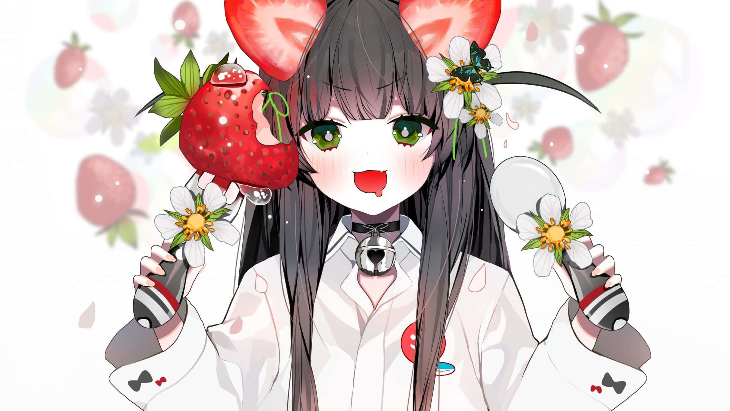 Imágenes de estética anime rosa Fondos de pantalla