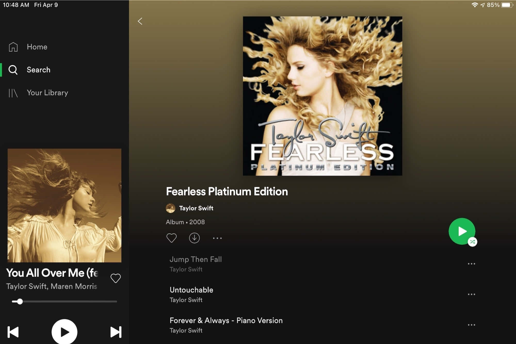 Imágenes del Álbum de Canciones de Taylor Swift Fondos de pantalla