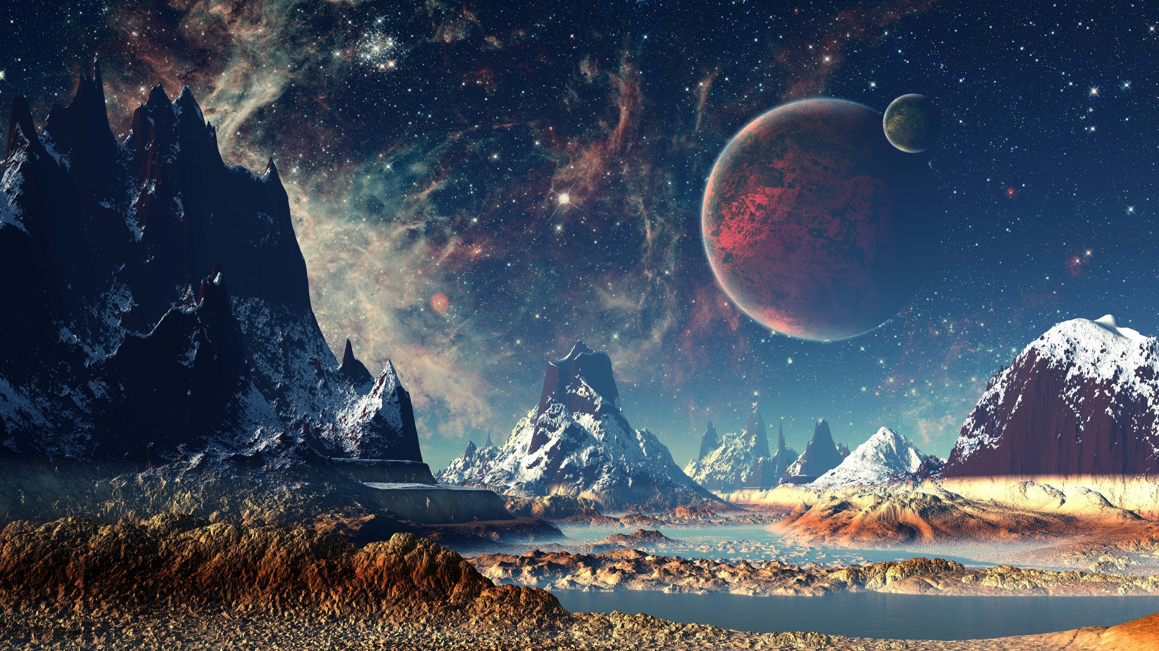 Imágenes del espacio en 4K Fondos de pantalla