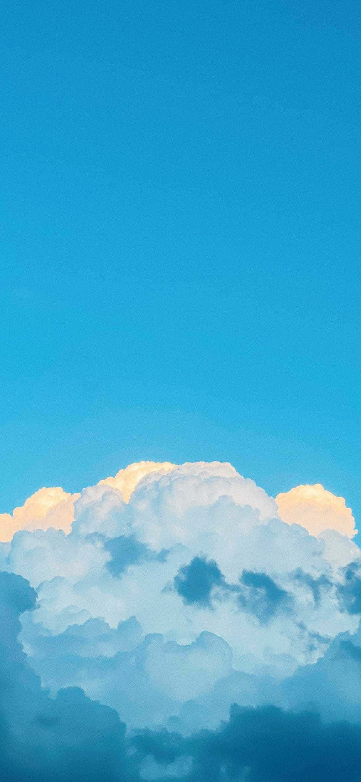 Imágenes estéticas de nubes azules Fondos de pantalla