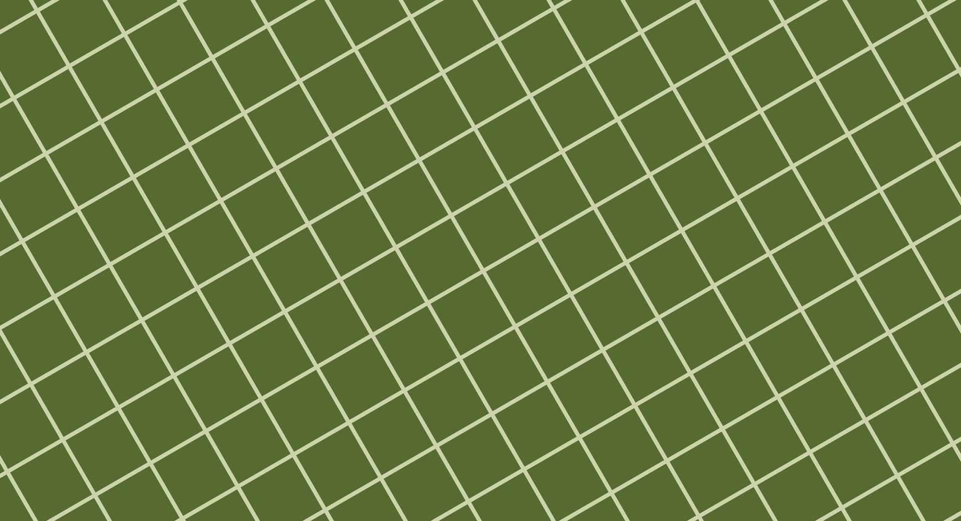 Imágenes Estéticas de Líneas de Cuadrícula Diagonal Verde Fondos de pantalla