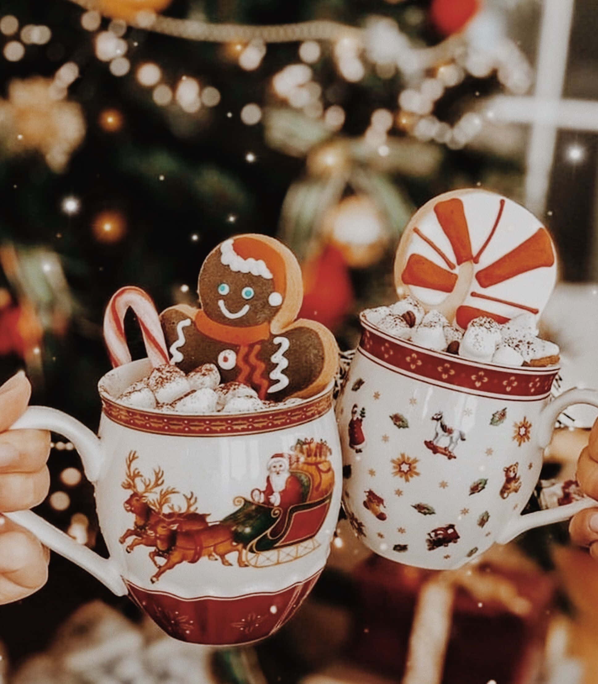 Imágenes estéticas de Navidad Fondos de pantalla