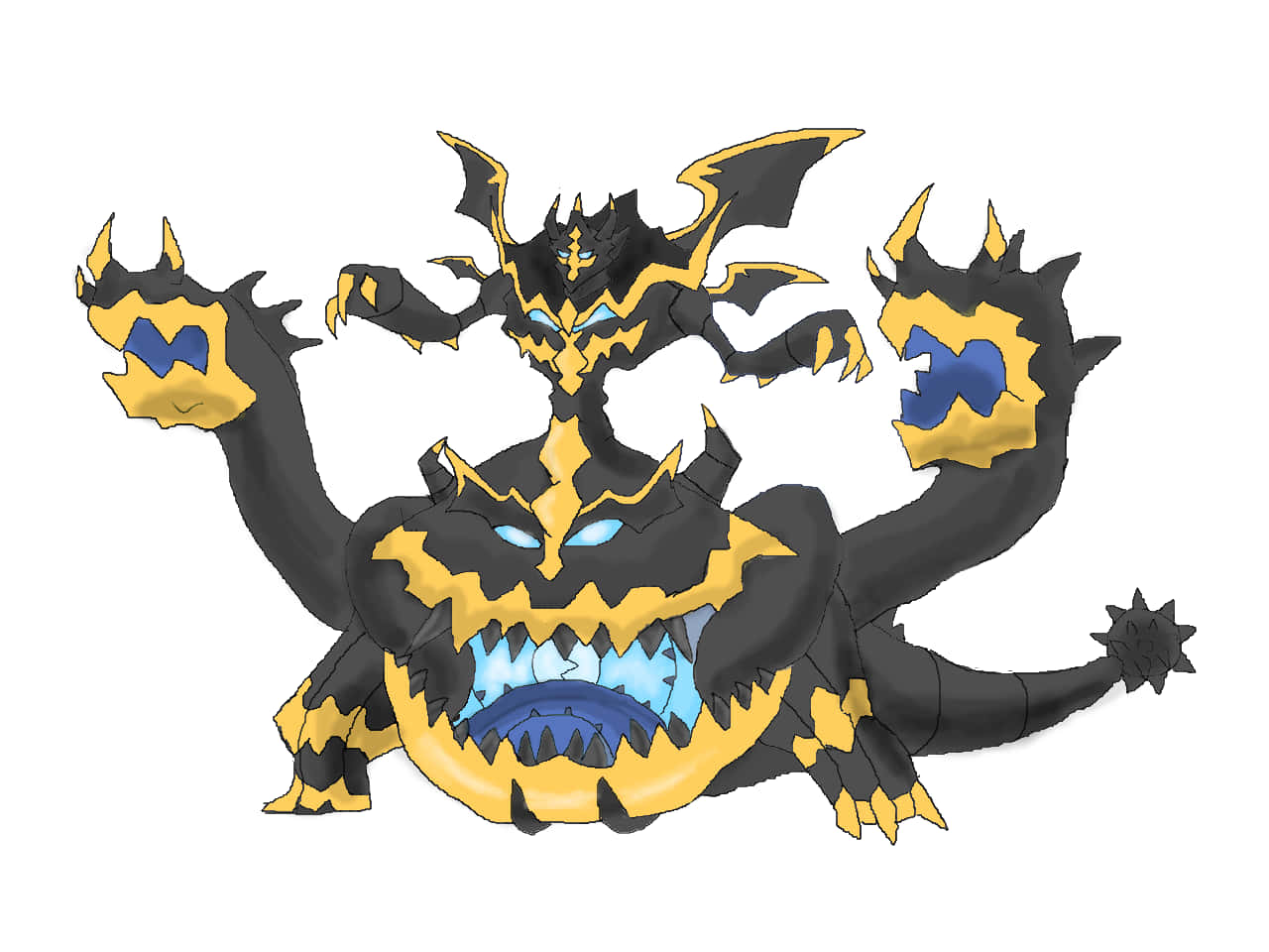 Impresión de fan de Guzzlord Nueva Forma Fondos de pantalla