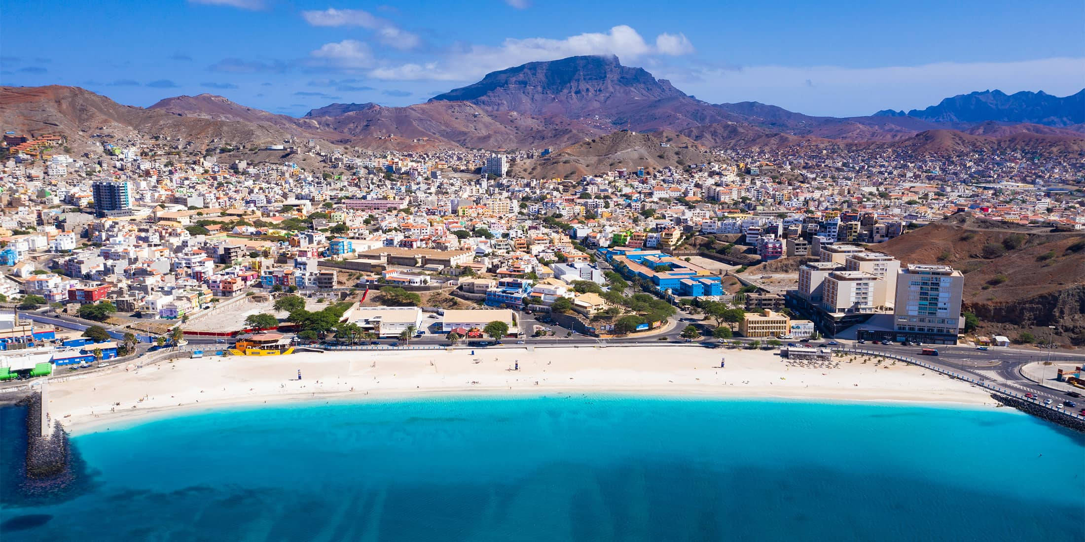 Impresionante horizonte de Cabo Verde Fondos de pantalla