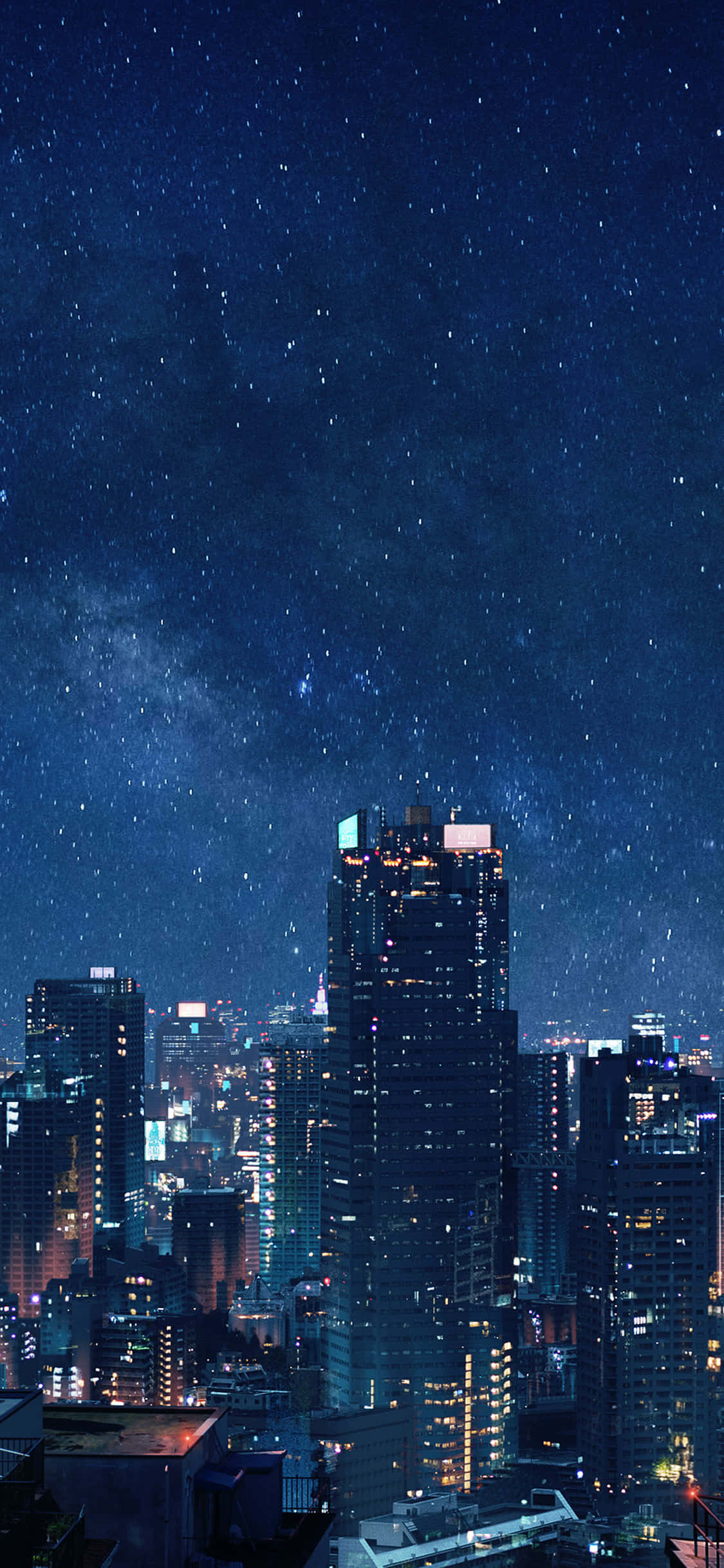 Impresionante Paisaje Urbano al Atardecer con Estética Anime Fondos de pantalla