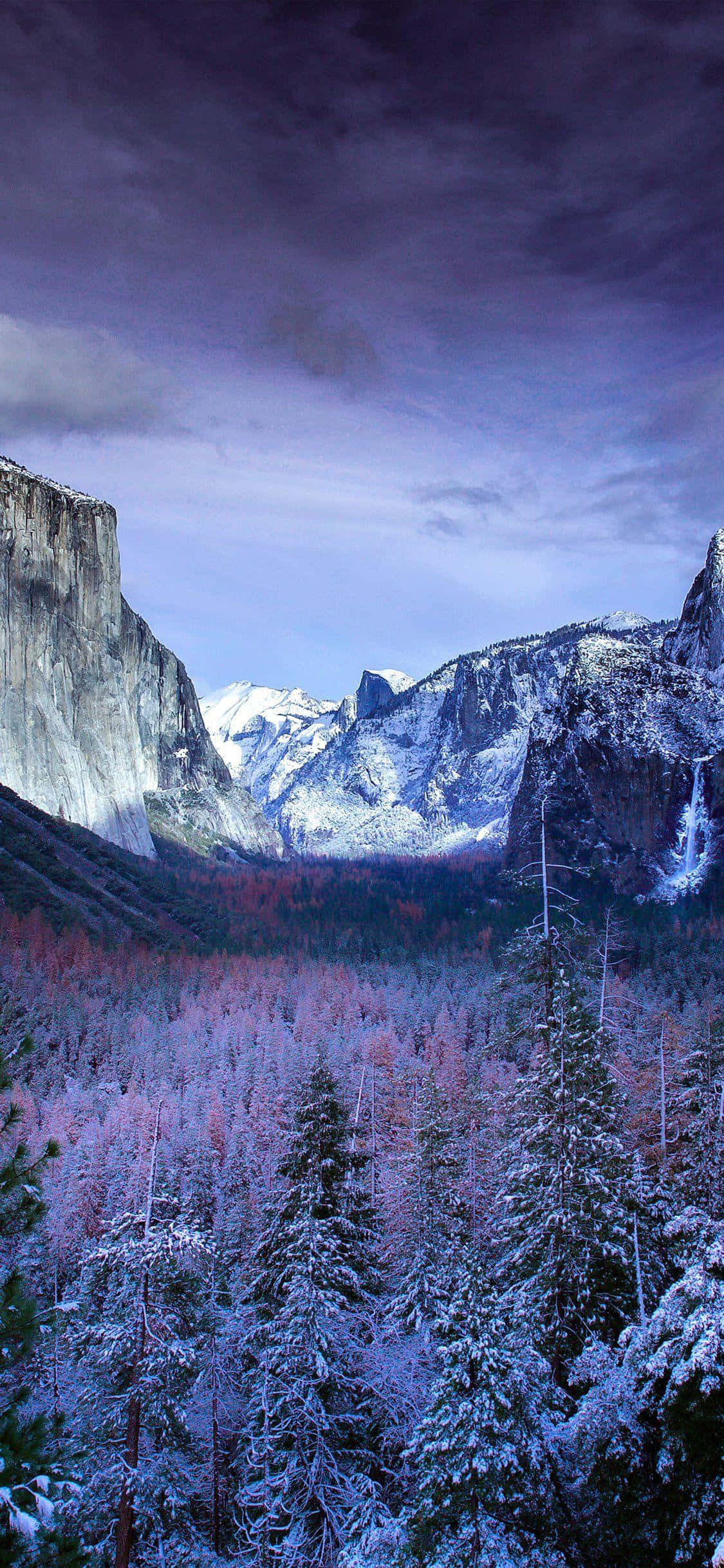 Impresionante Paisaje Montañoso para iPhone X Fondos de pantalla