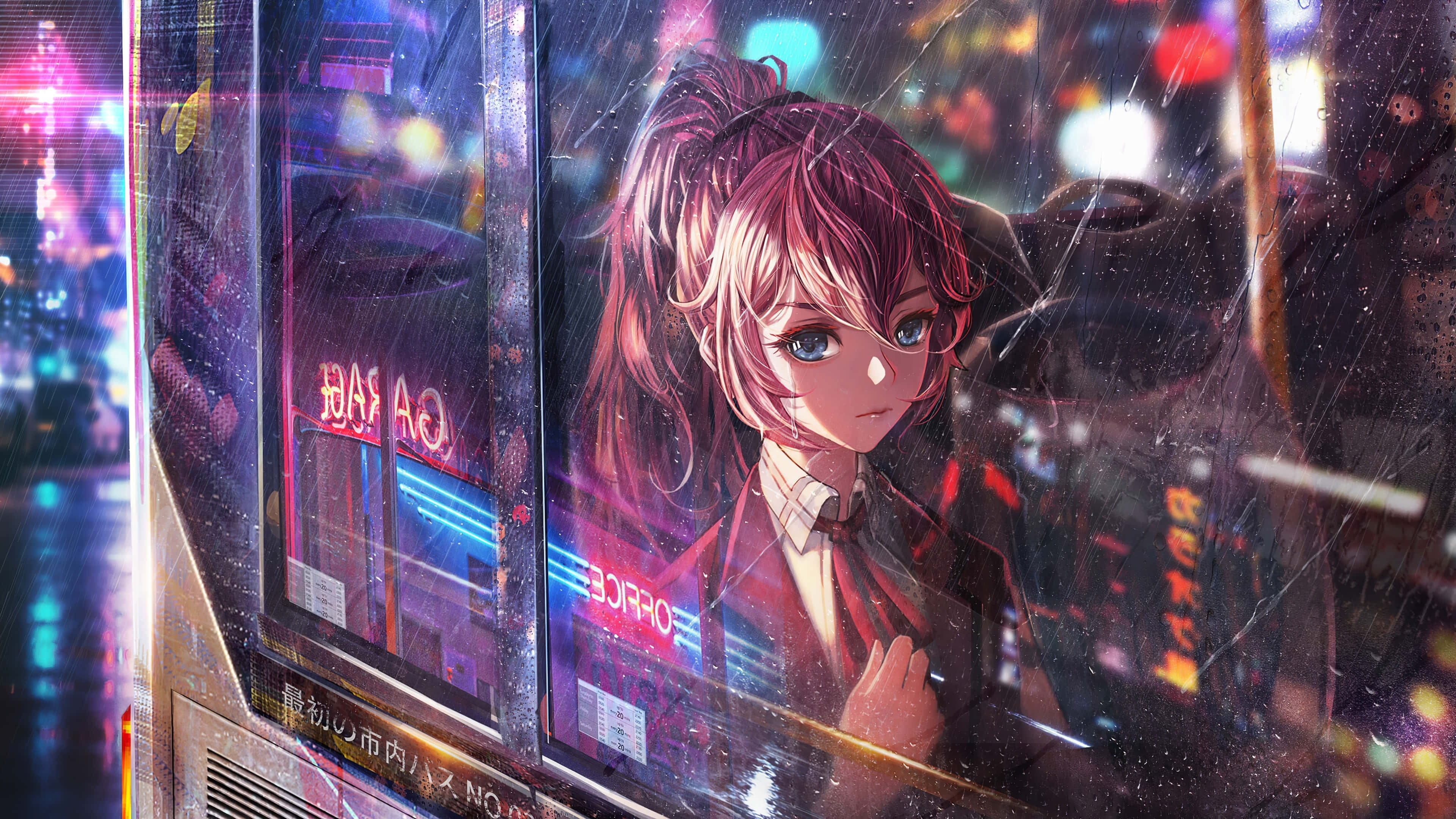 Impresionante Paisaje Anime en 4K Fondos de pantalla