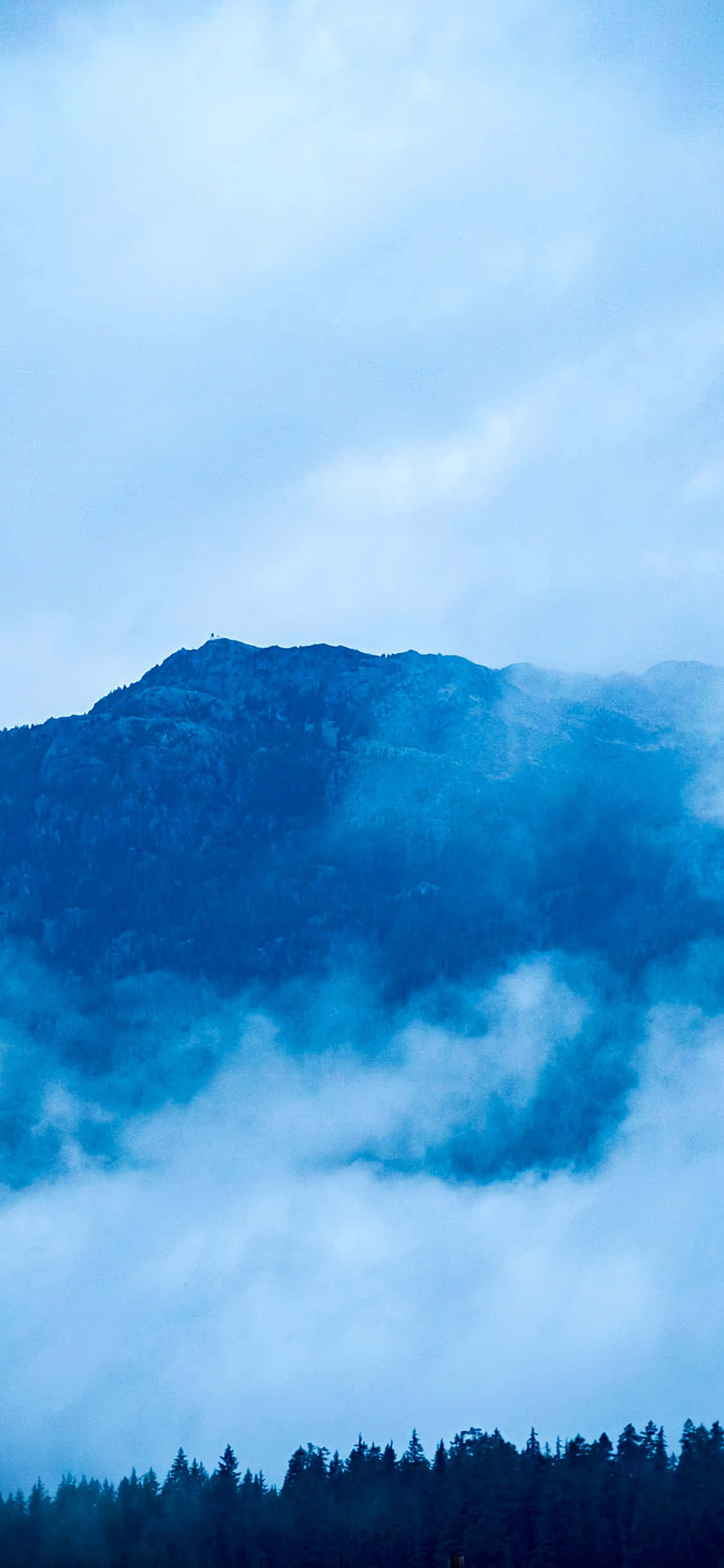 Impresionante Paisaje Montañoso para iPhone X Fondos de pantalla