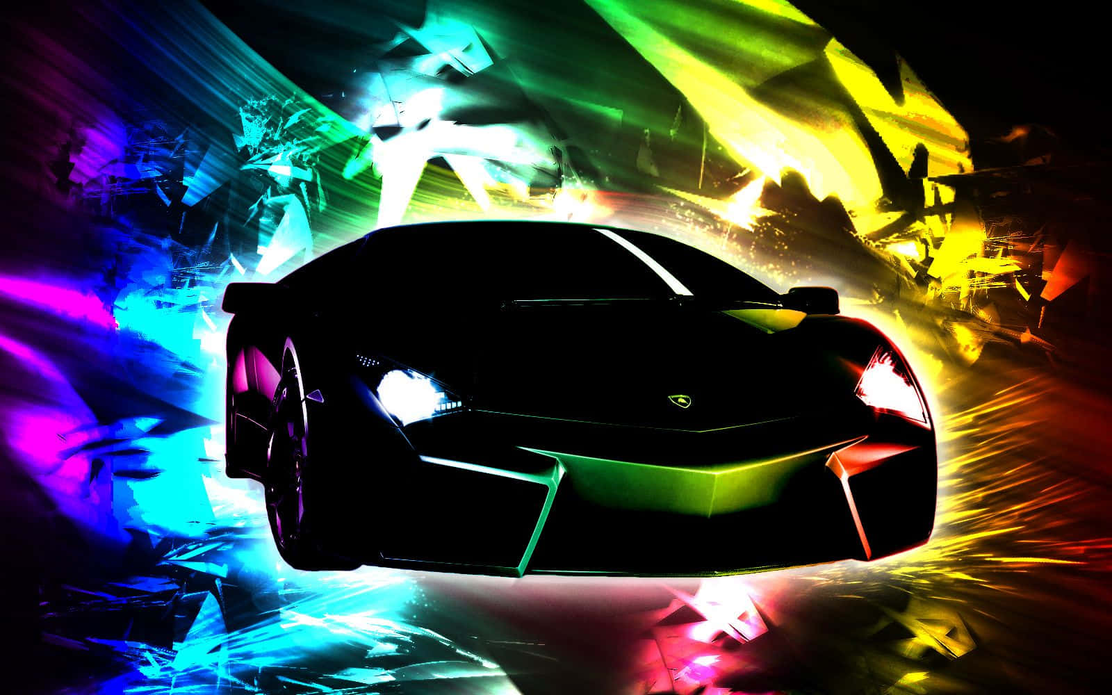 Increíble Lamborghini Neón Fondos de pantalla