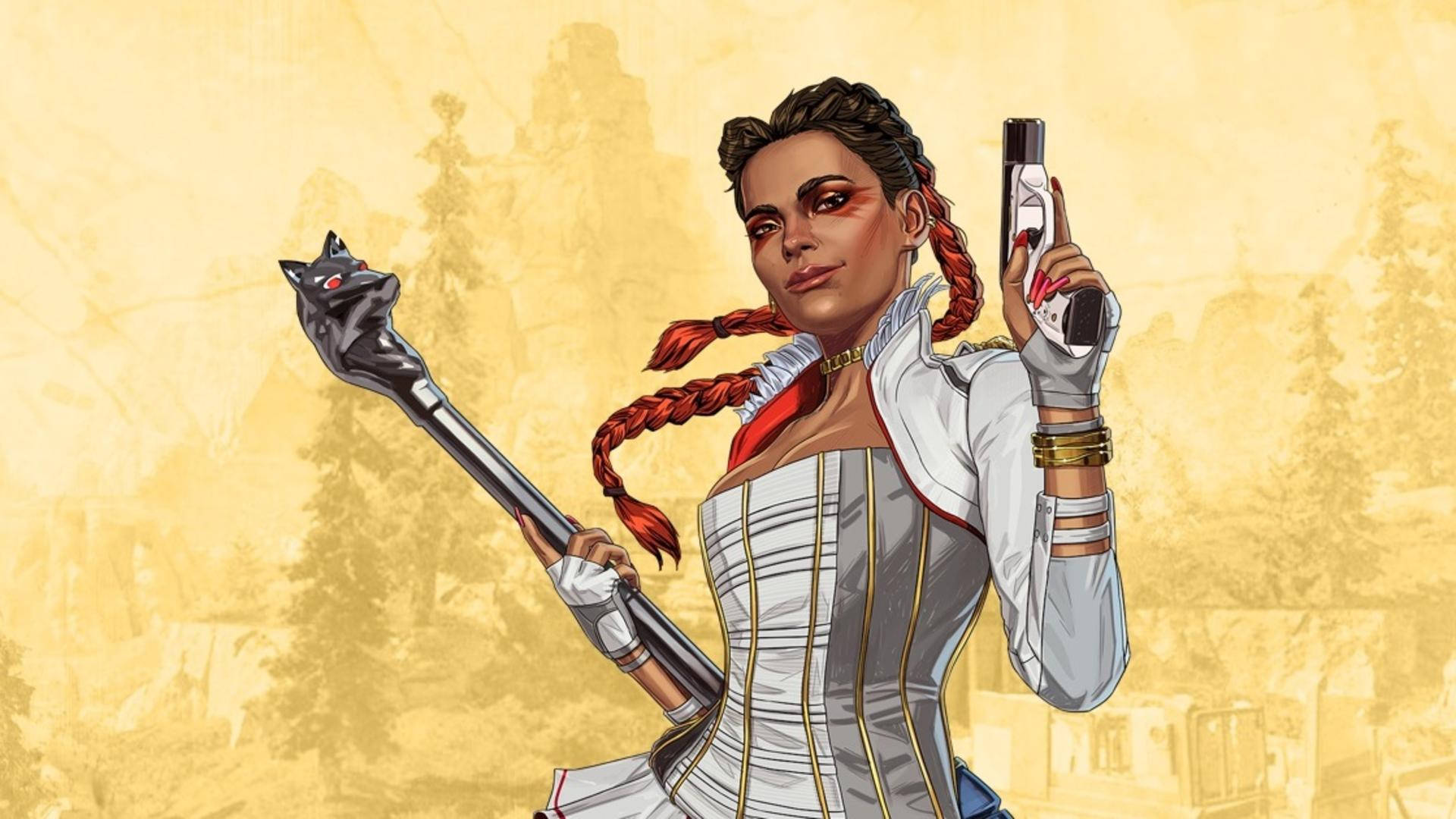 Increíble obra gráfica de Loba en Apex Legends Fondos de pantalla