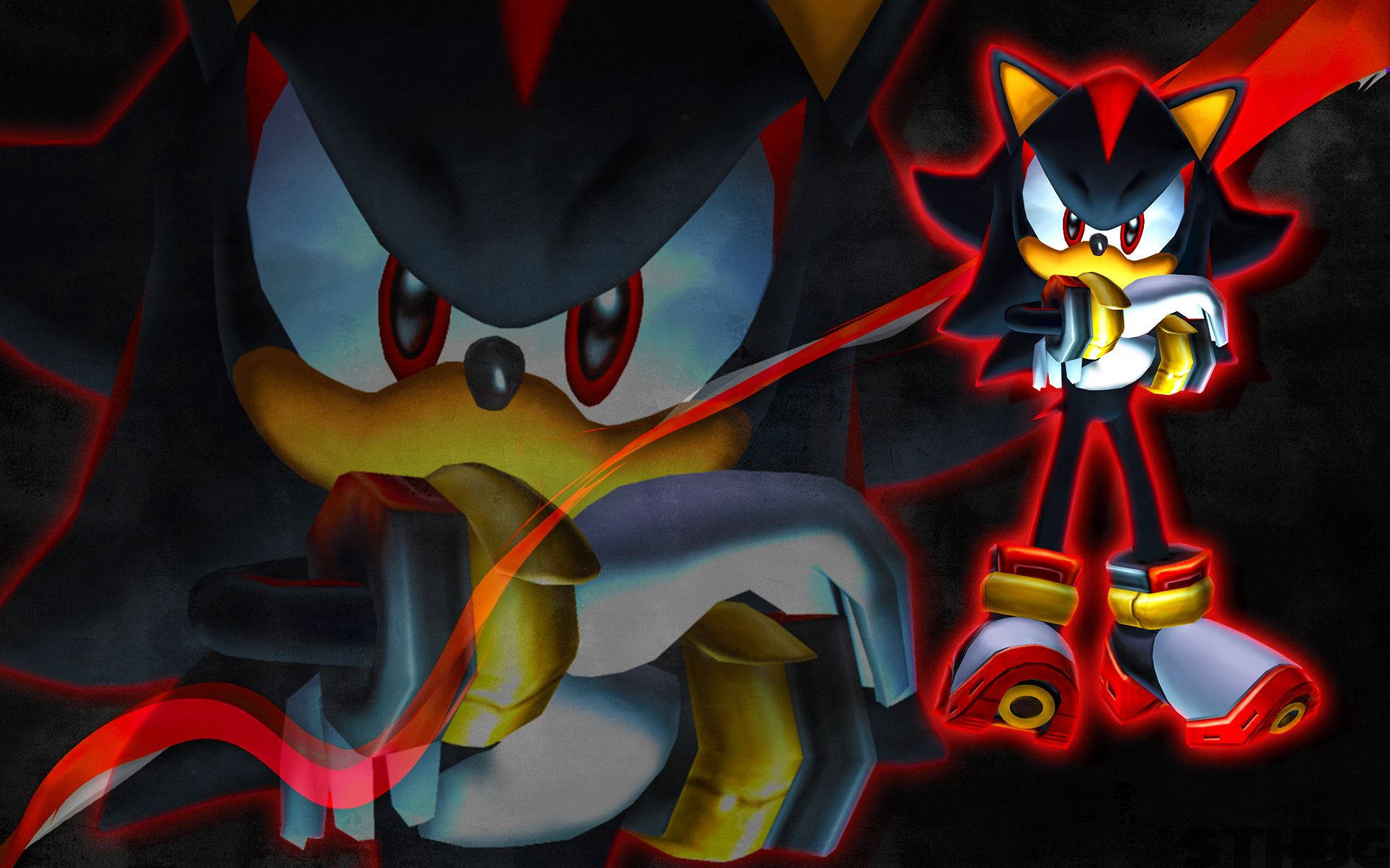 Increíble PFP de Shadow the Hedgehog, Personaje de Sega Fondos de pantalla