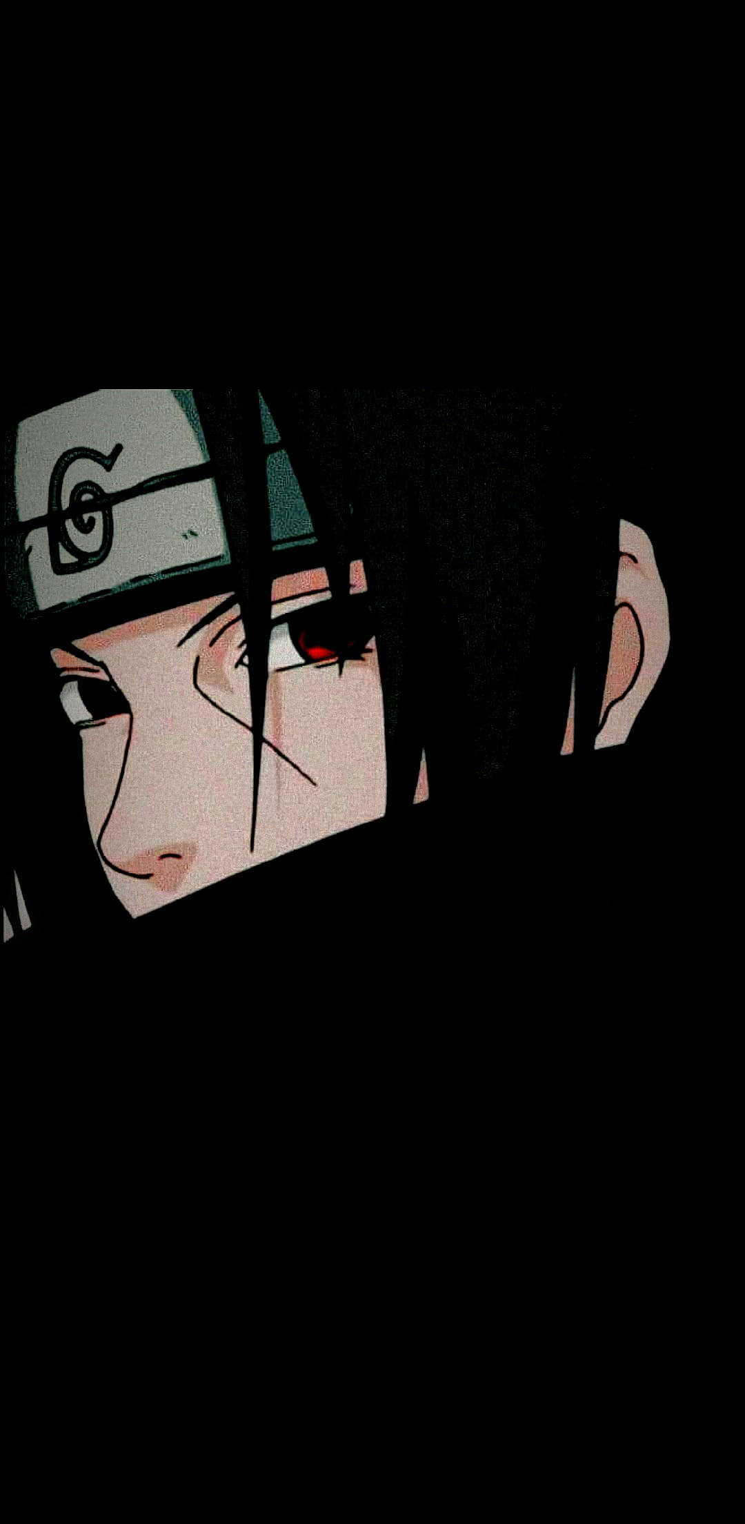 Increíble primer plano de Itachi Uchiha de Akatsuki para foto de perfil Fondos de pantalla