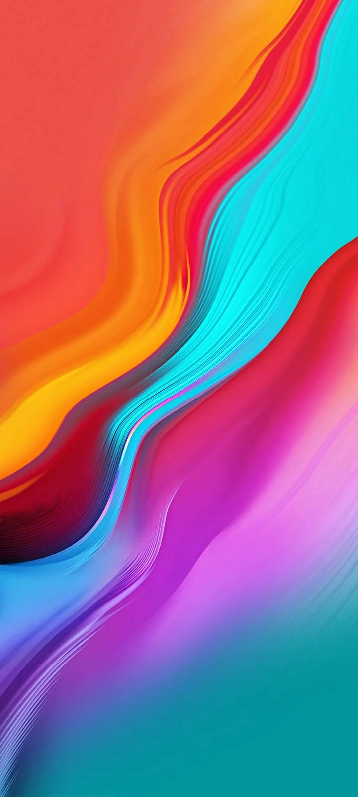 Infinix Smart 4 Curvas Abstractas y Coloridas Fondos de pantalla