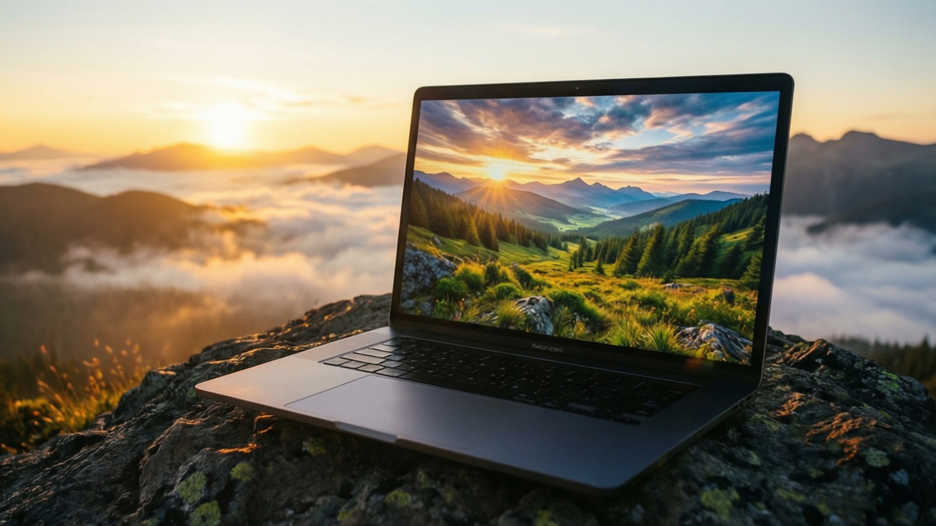 Inspiración al Amanecer en la Cumbre Fondos de pantalla