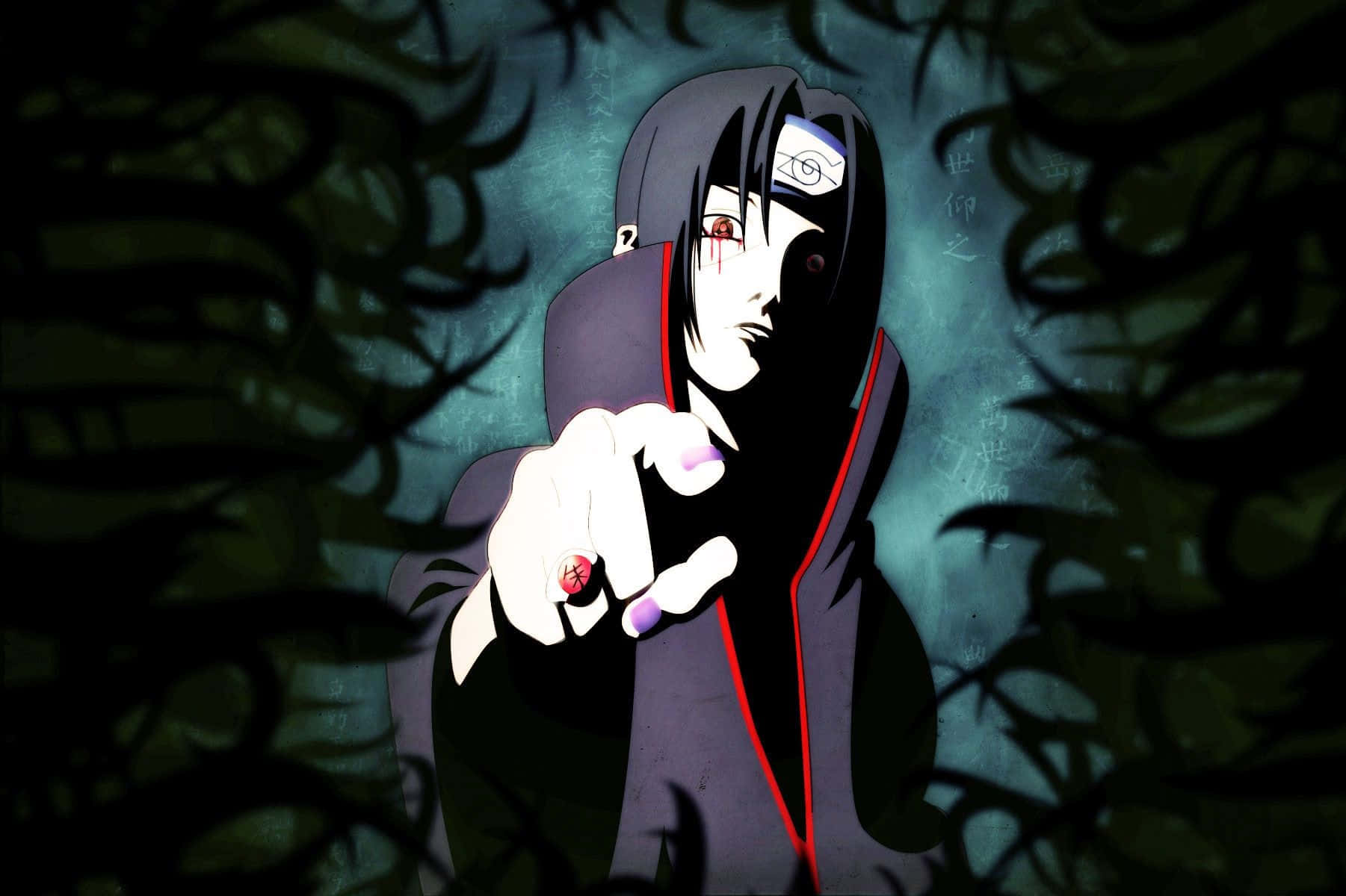 Intensidad Misteriosa - Itachi Uchiha de la Serie Naruto Fondos de pantalla