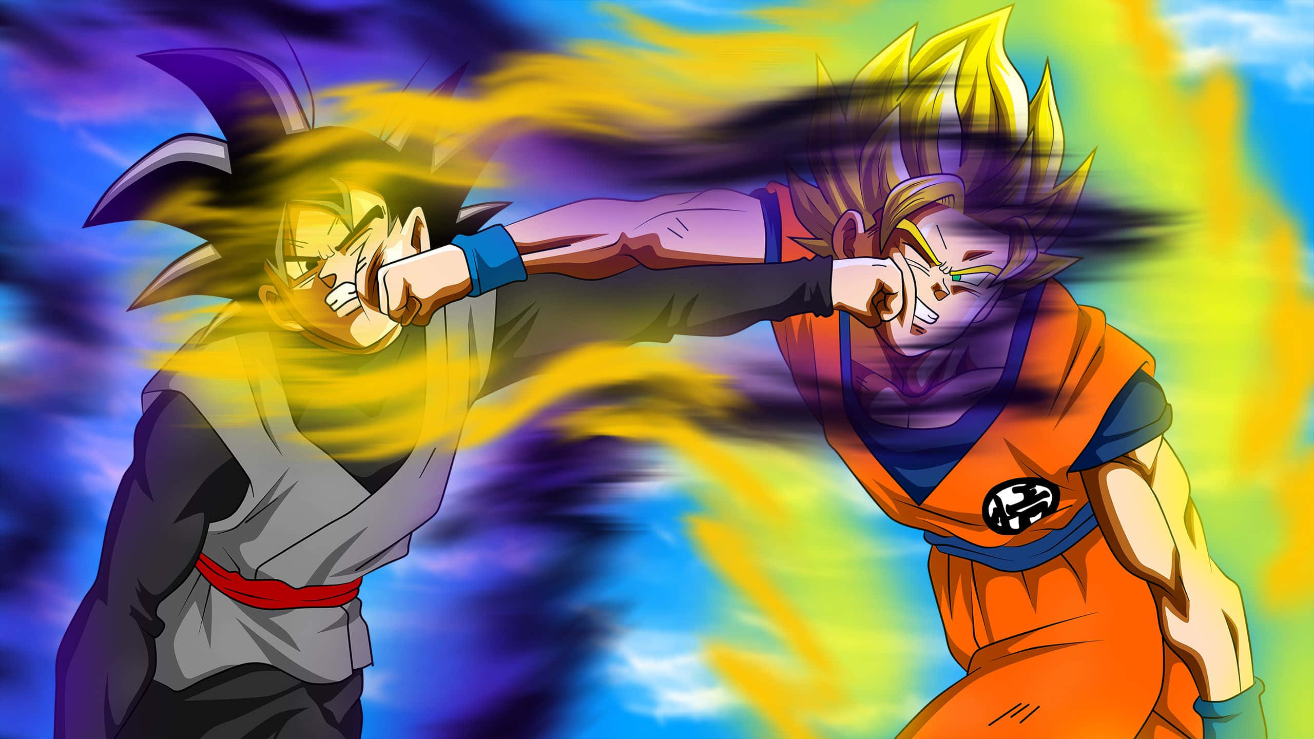 Intensidad Poderosa: Goku Black Desatado Fondos de pantalla