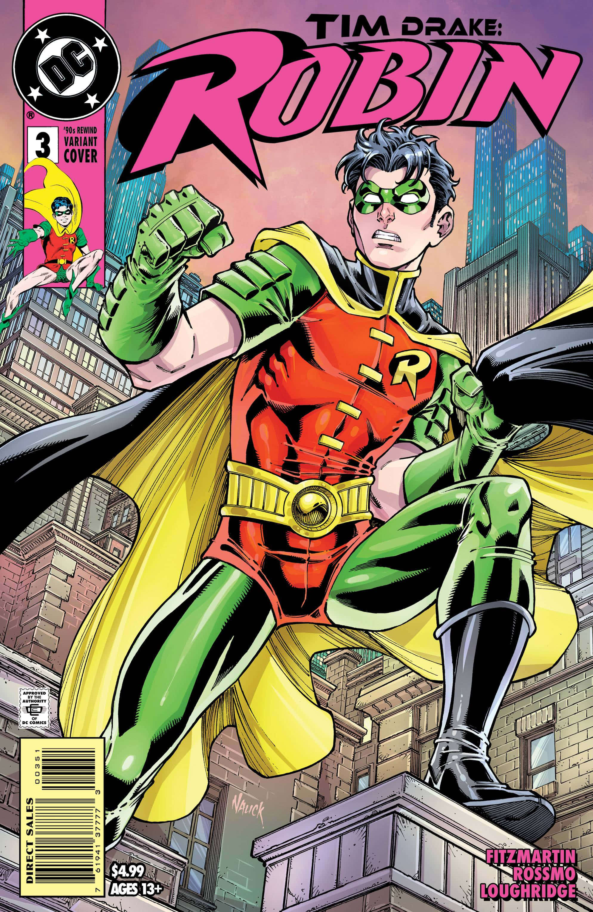 Intenso Tim Drake en acción Fondos de pantalla