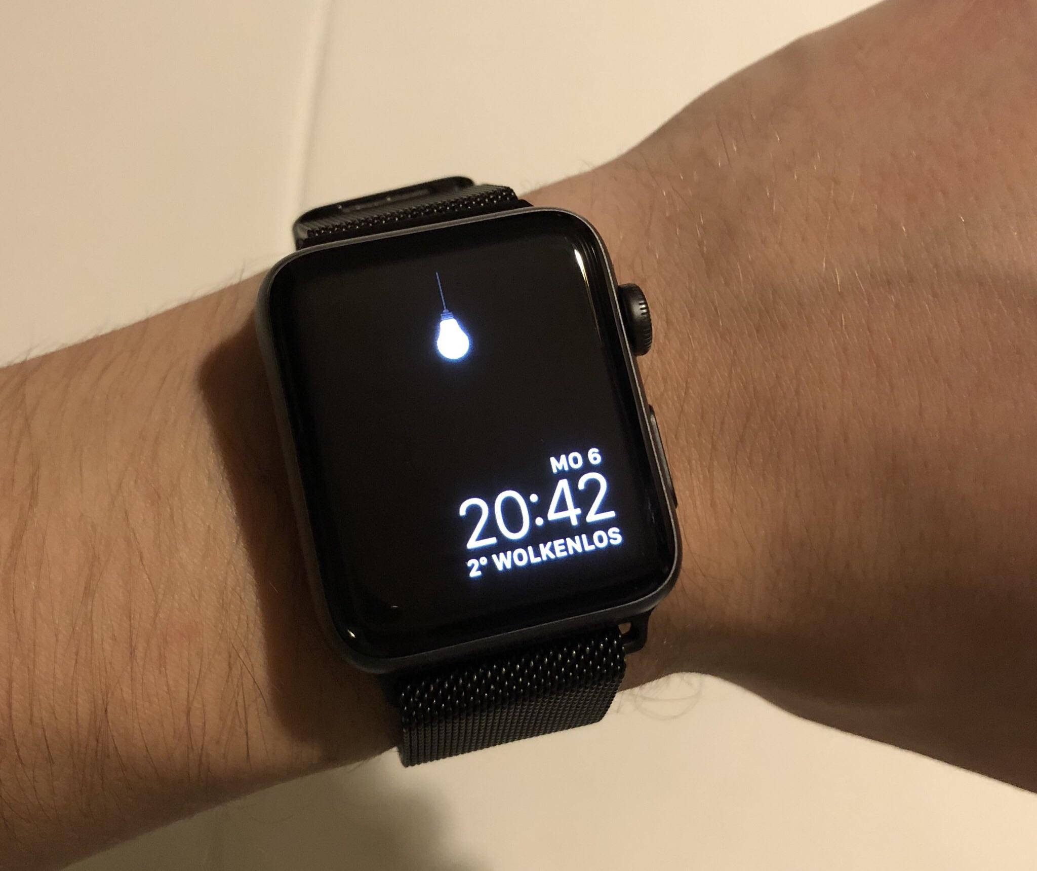 Interfaz de Bombilla Colgante de Apple Watch Fondos de pantalla