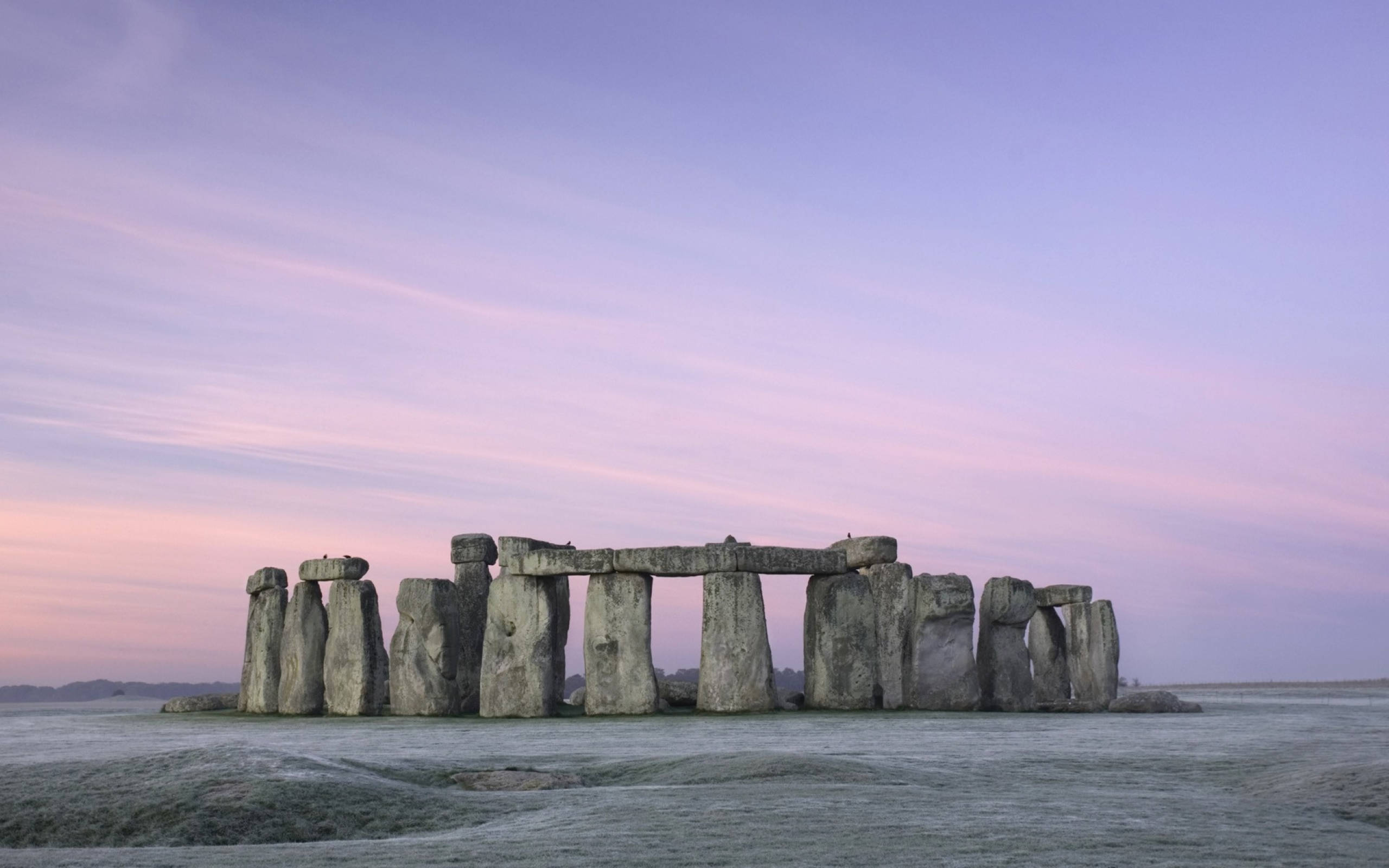 Invierno en Stonehenge Inglaterra Fondos de pantalla