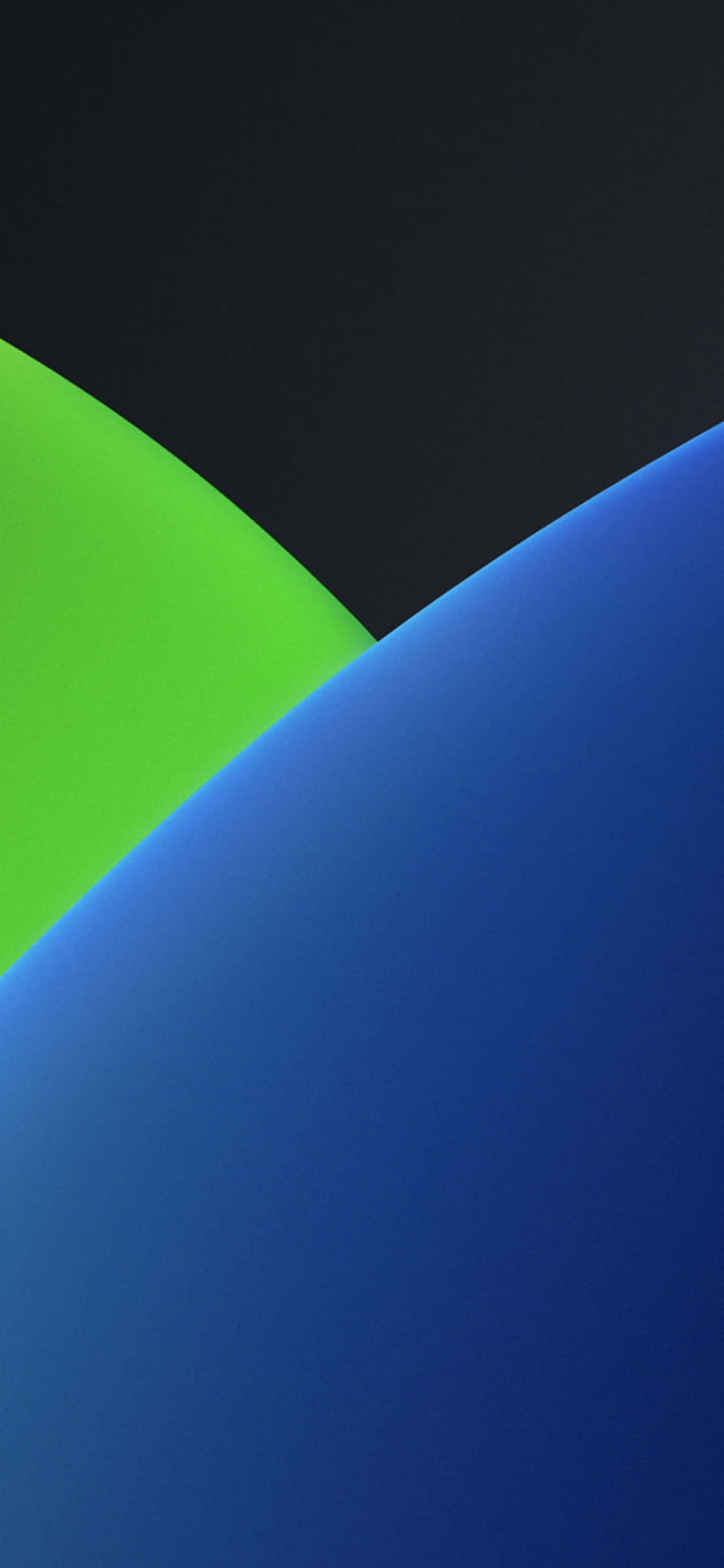 iOS 13 Fondo de Superposición de Colores Amarillo y Verde Fondos de pantalla