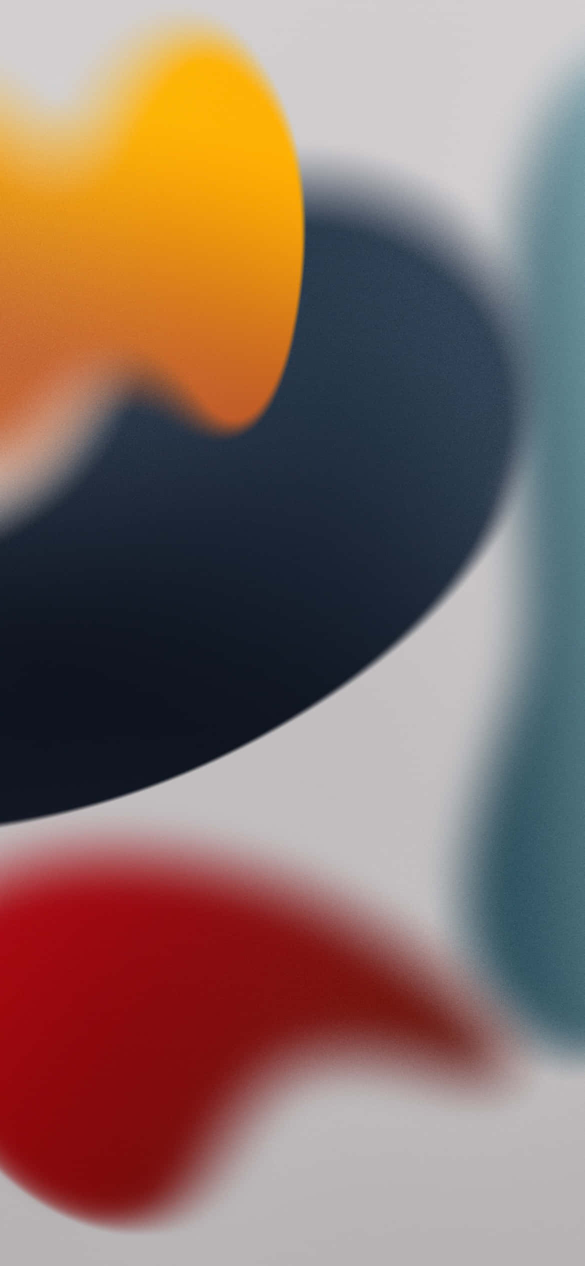 iOS 13 Fondo Estético Amarillo y Rojo Fondos de pantalla