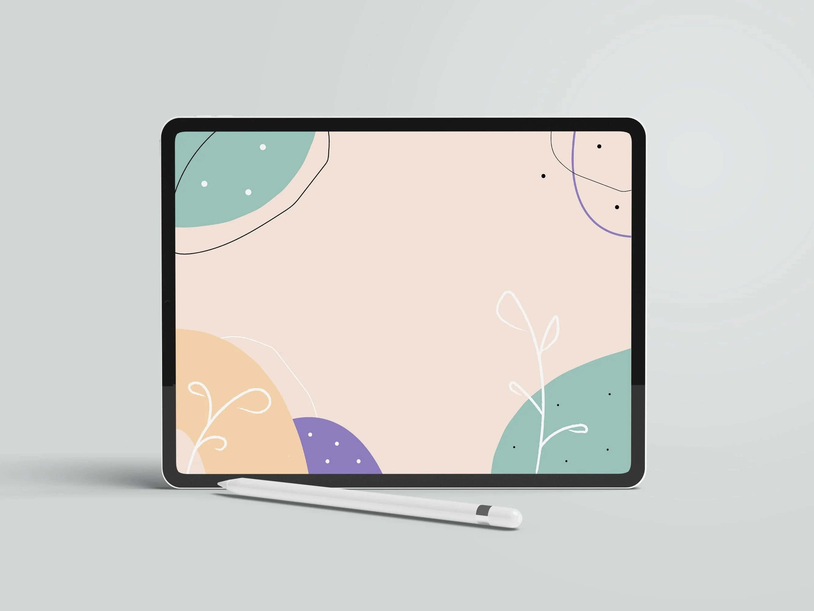 iPad con estética moderna y elegante Fondos de pantalla